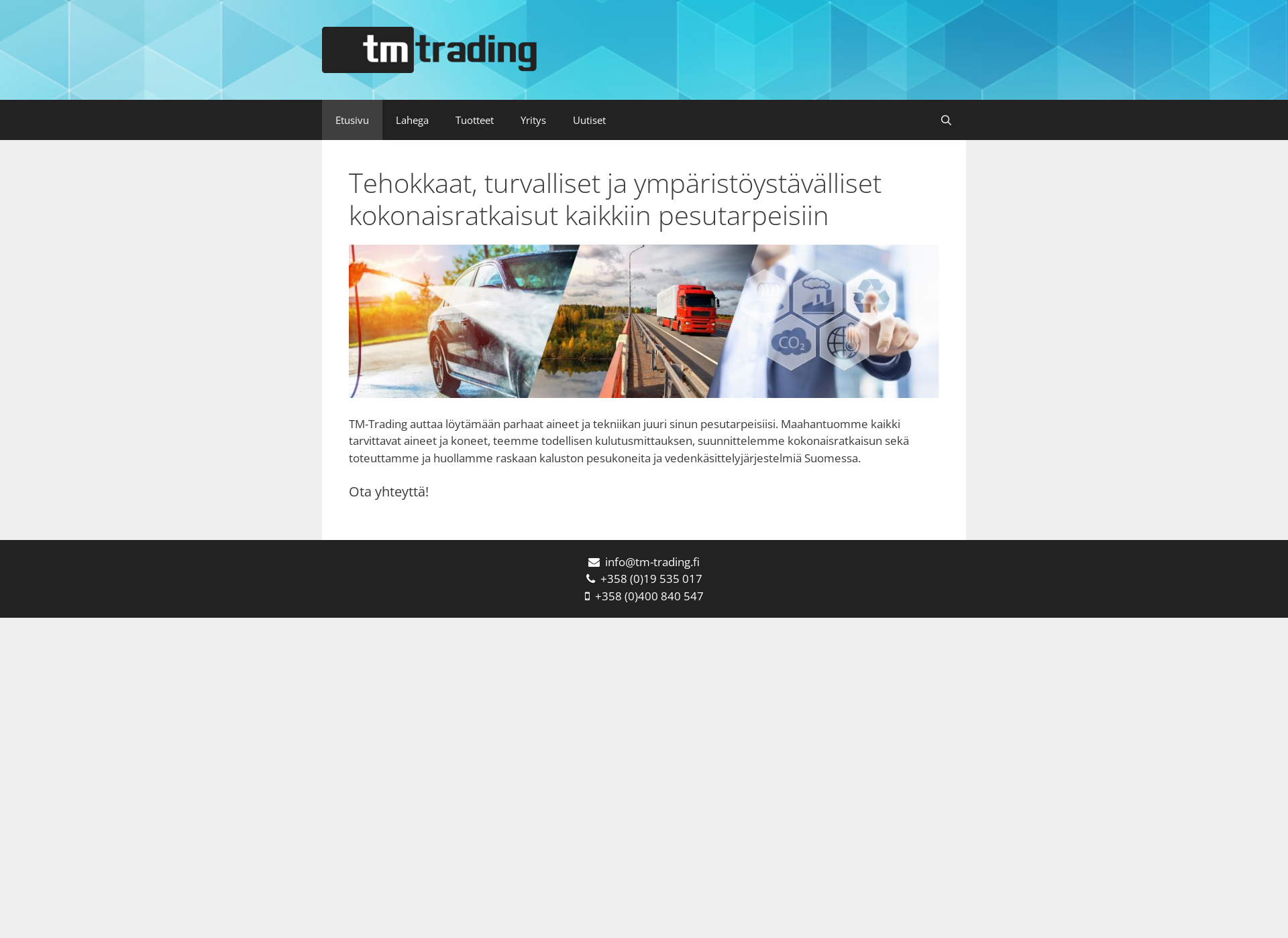 Screenshot for tm-trading.fi