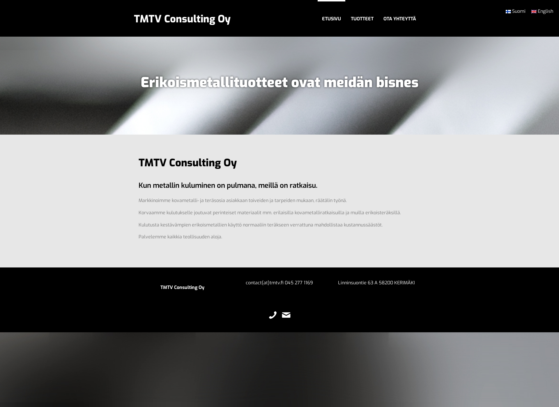 Screenshot for tmtv.fi