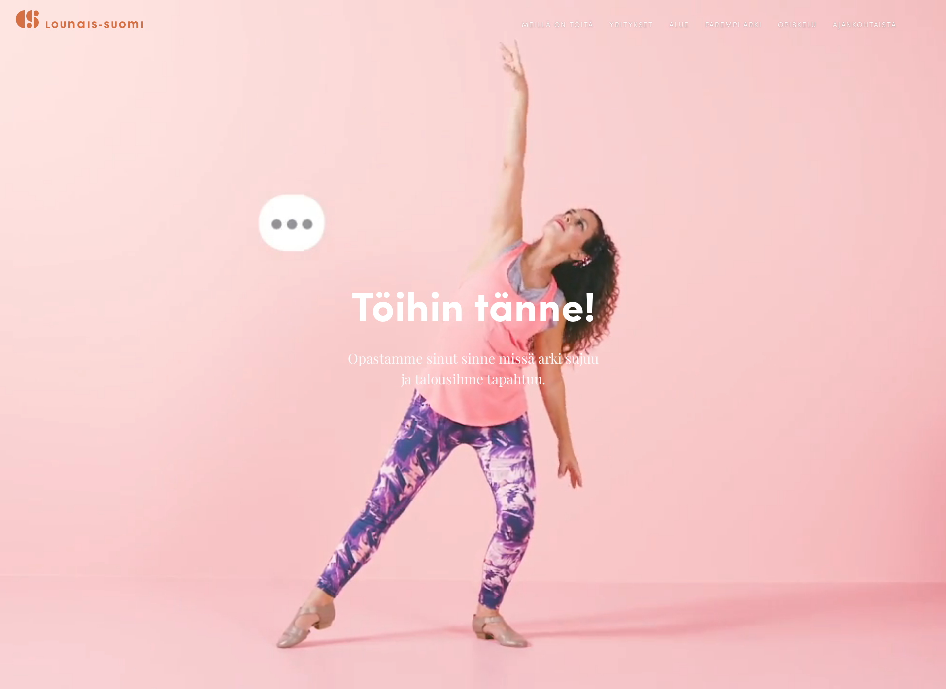Screenshot for toihintanne.fi