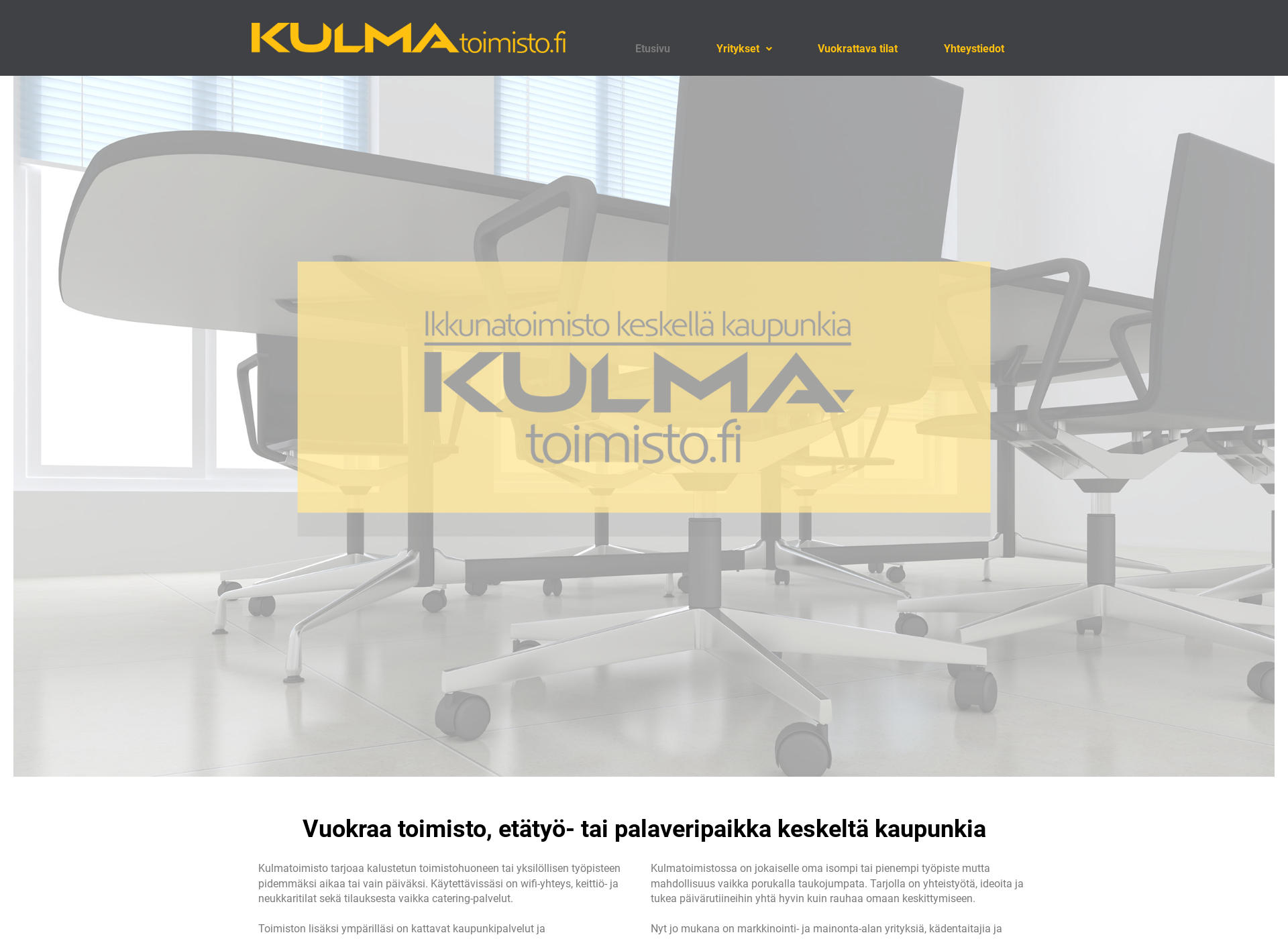 Screenshot for toimistokulma.fi