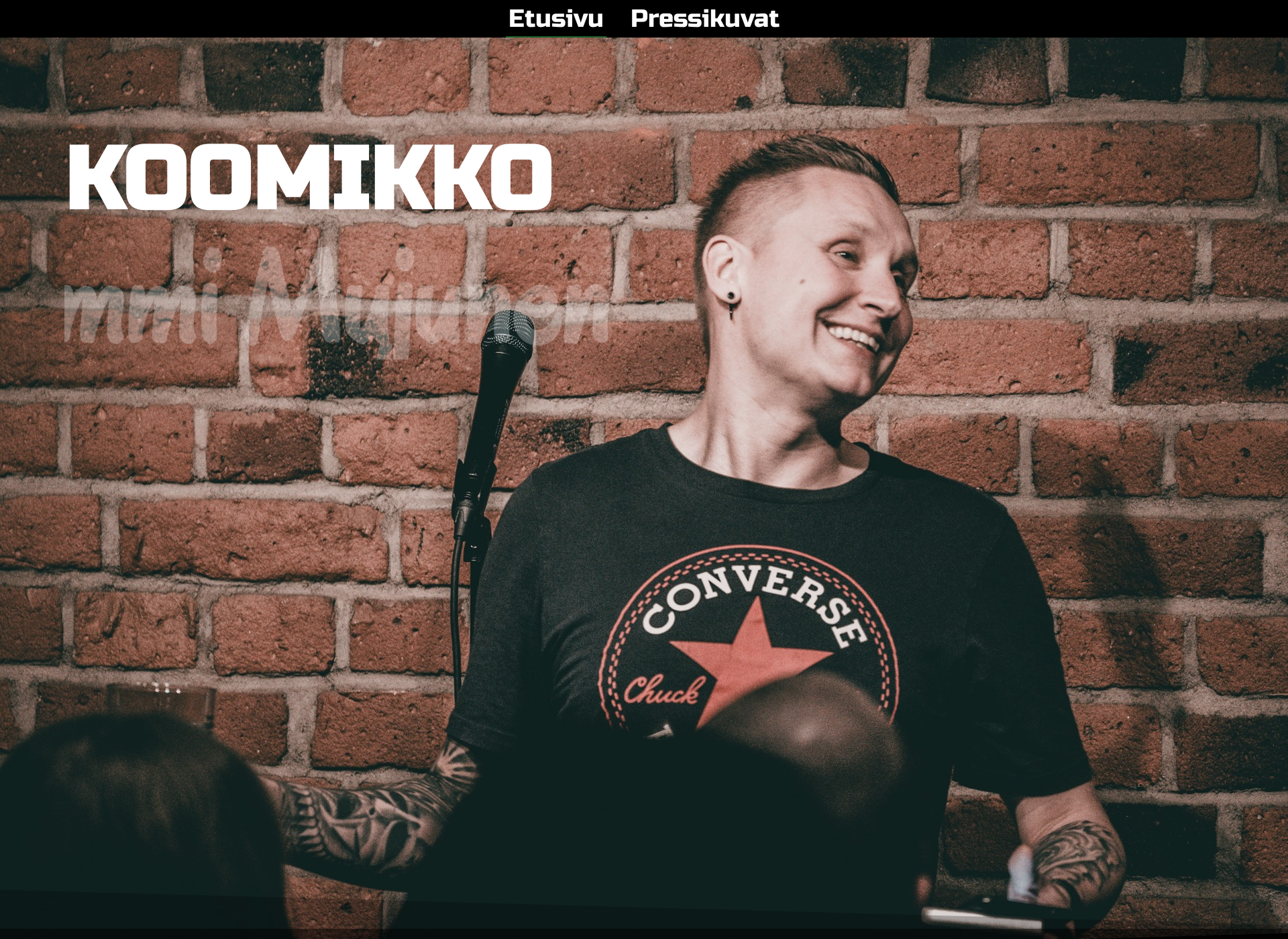 Screenshot for tommimujunen.fi
