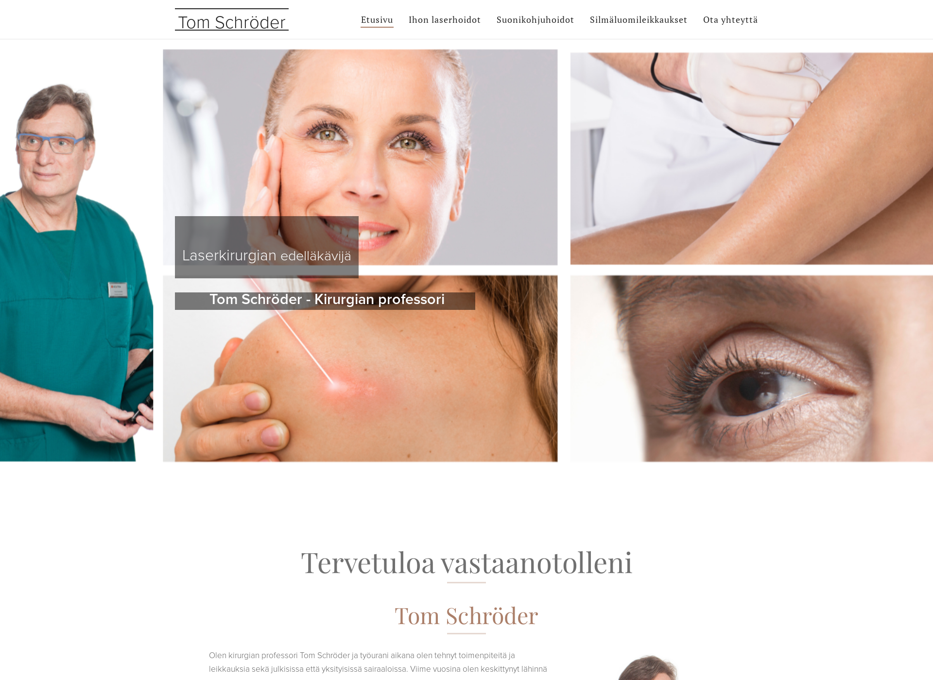 Screenshot for tomschroder.fi