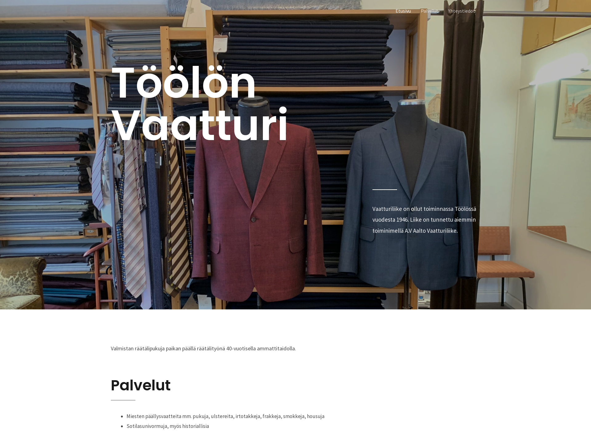 Screenshot for toolonvaatturi.fi