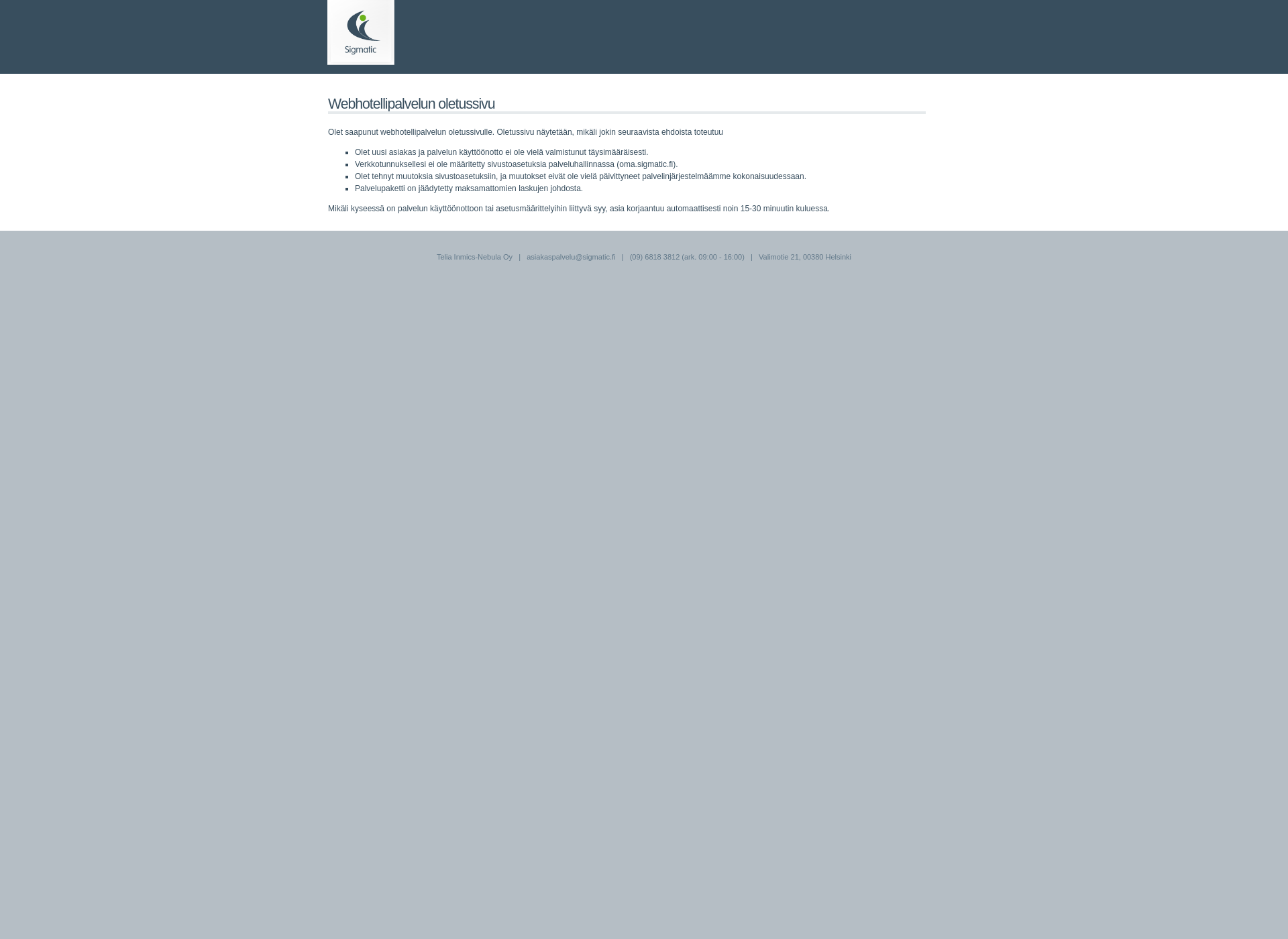Skärmdump för toolsonline.fi