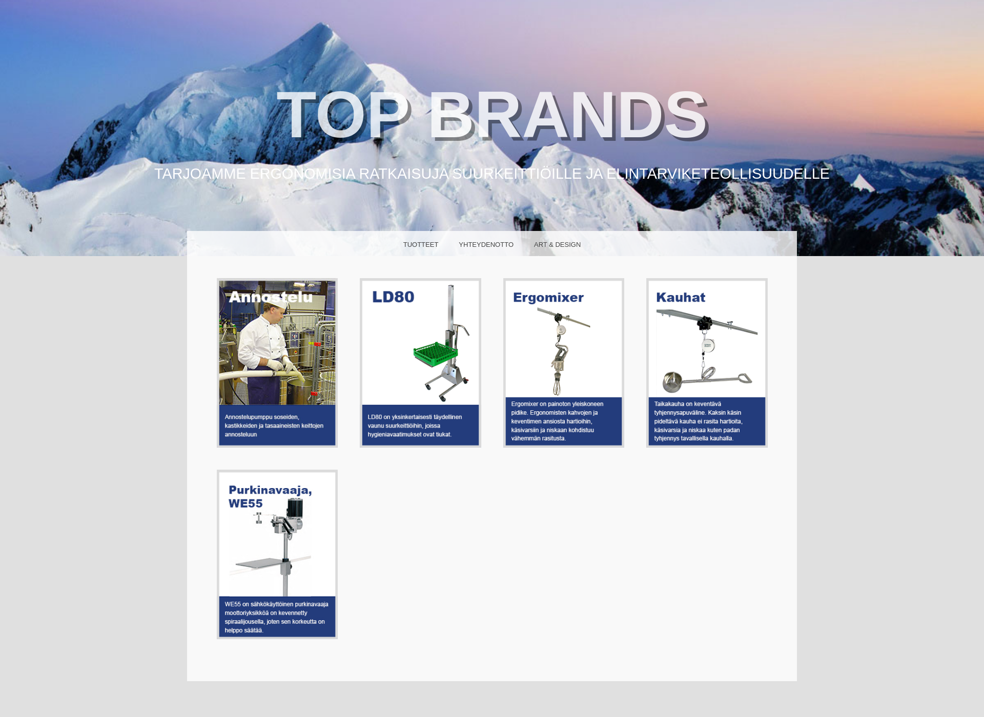 Screenshot for topbrands.fi