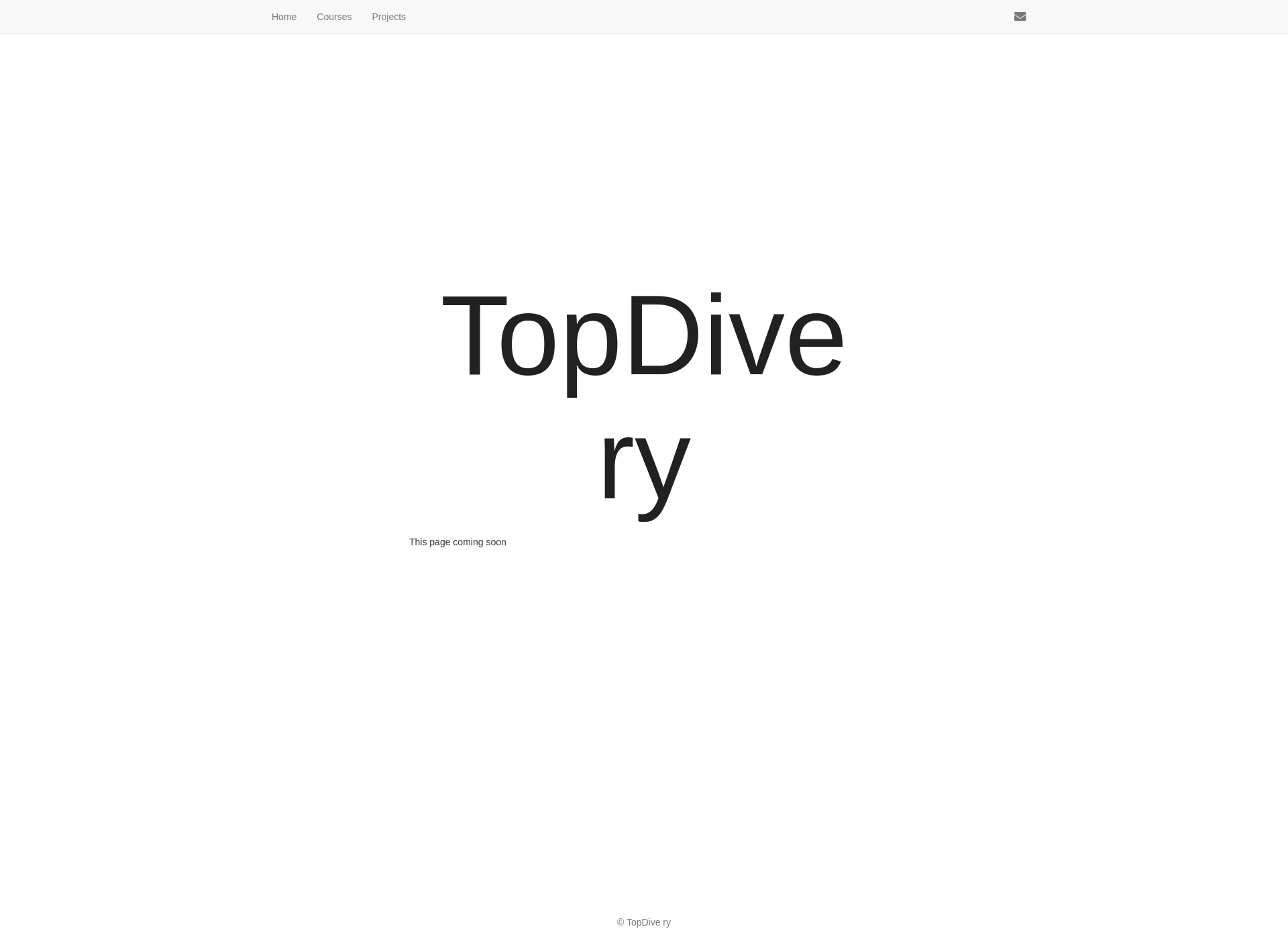 Screenshot for topdive.fi