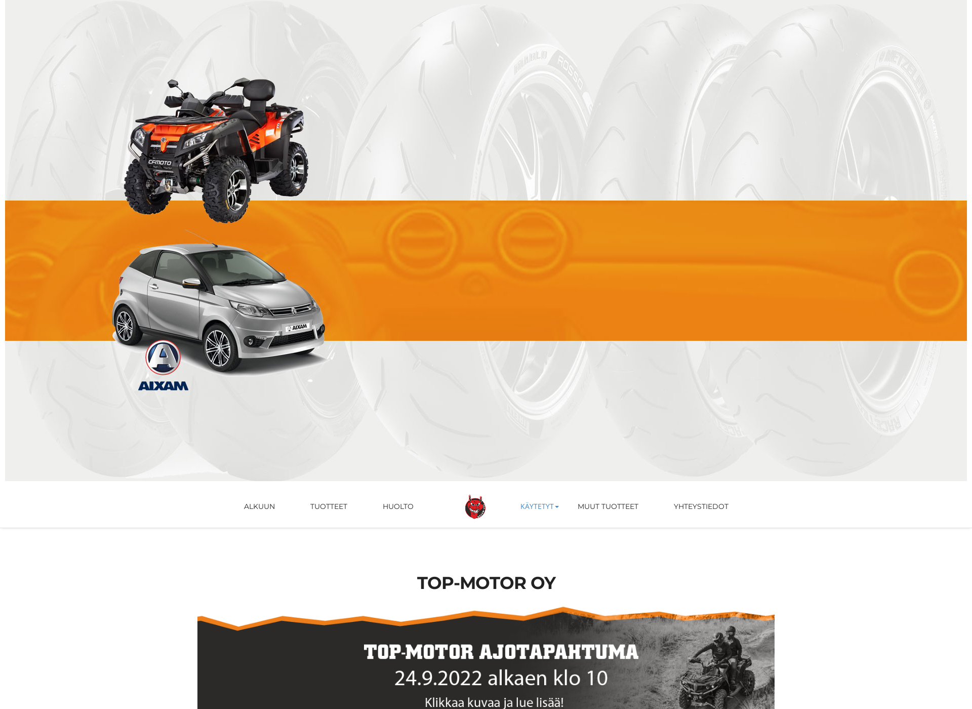 Skärmdump för topmotor.fi