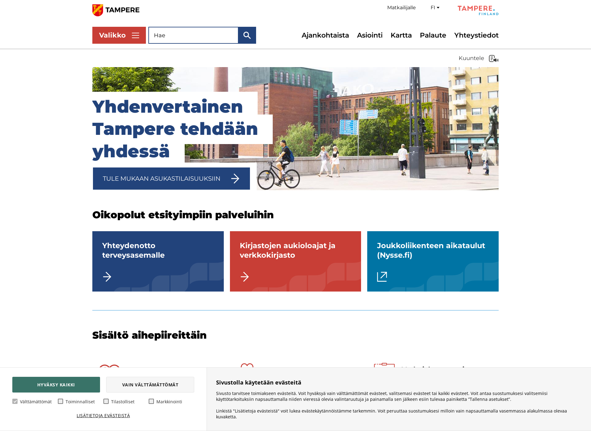 Screenshot for toponetti.fi