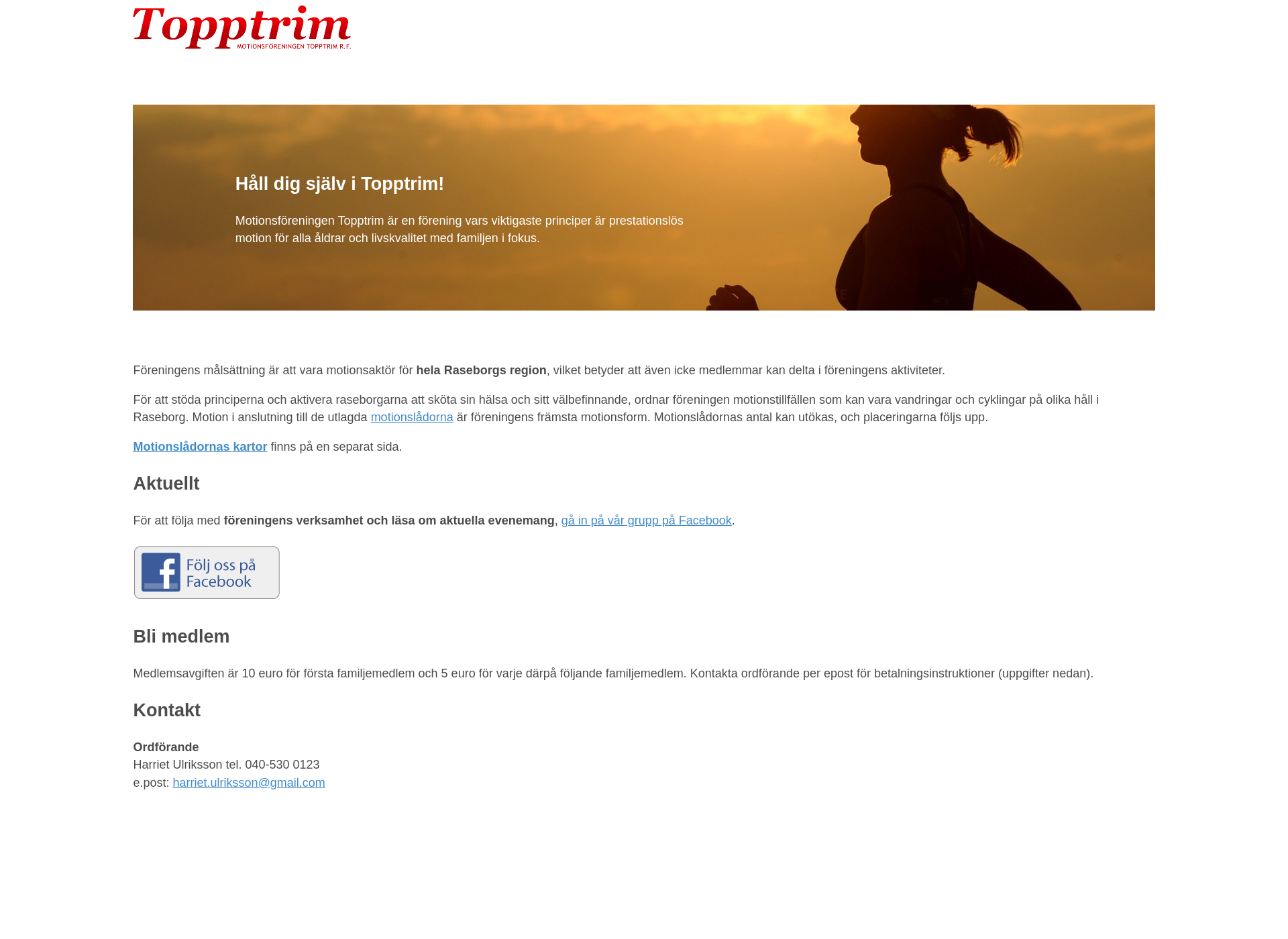 Screenshot for topptrim.fi
