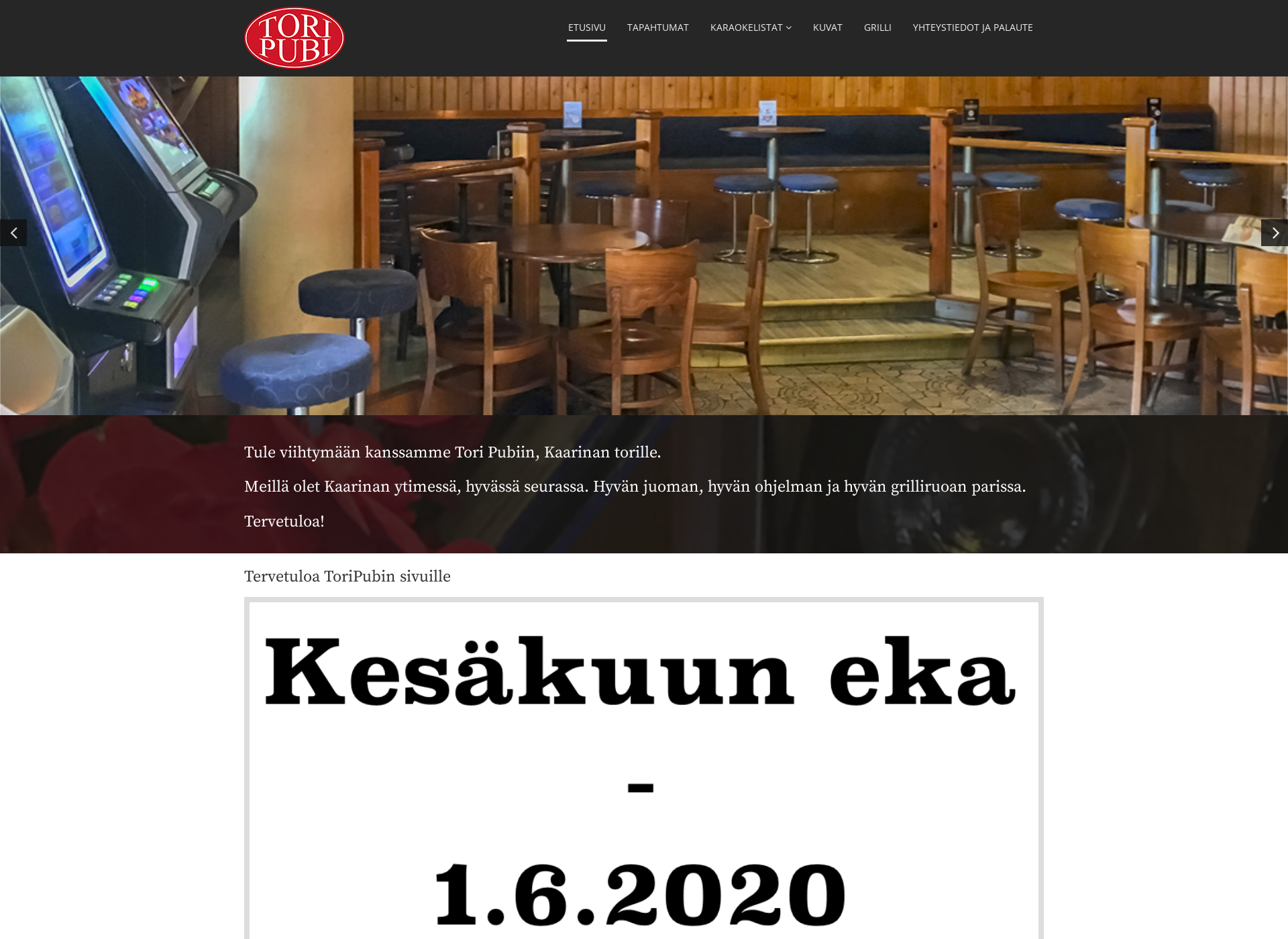 Screenshot for toripubi.fi