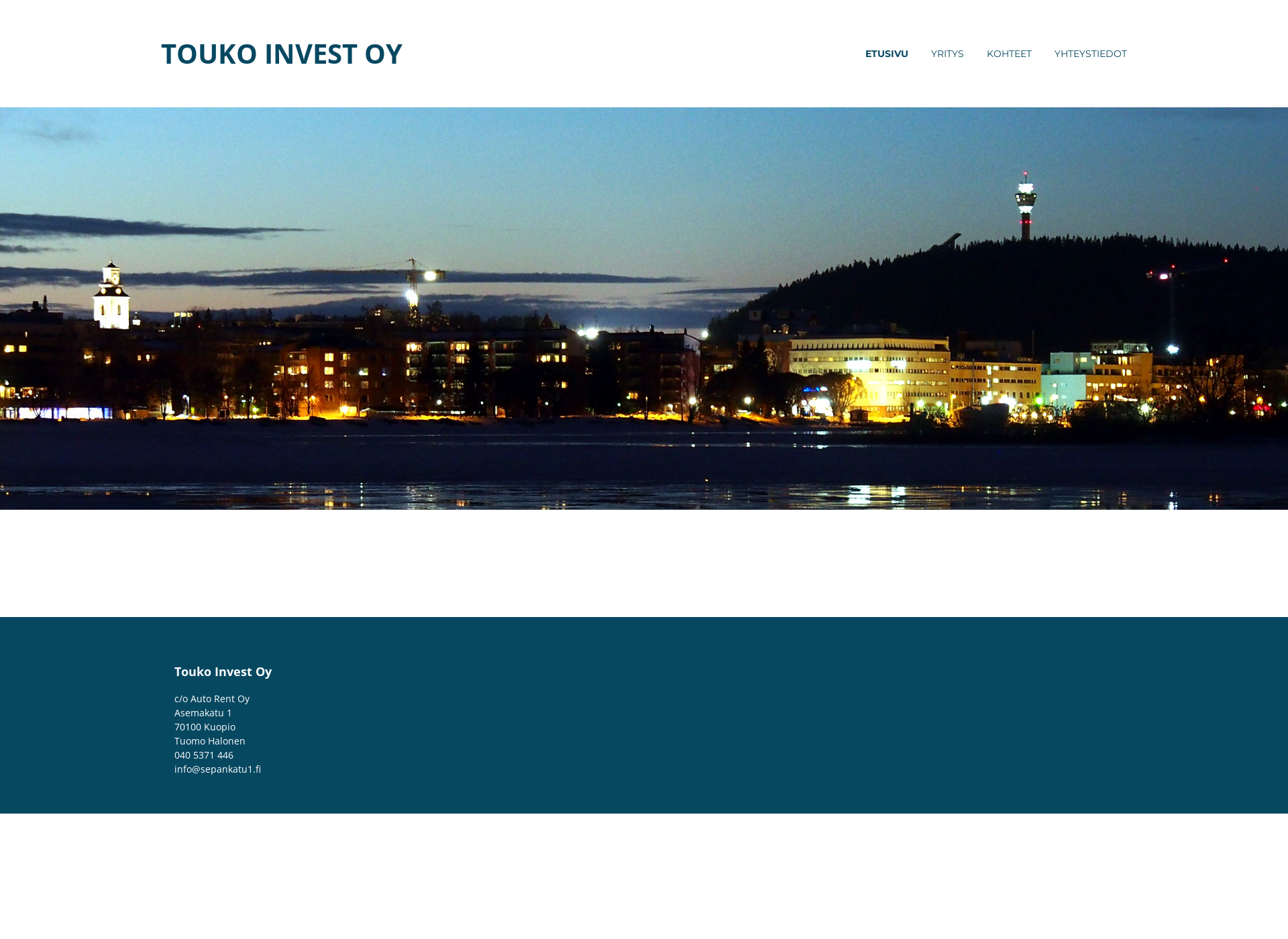Screenshot for toukoinvest.fi