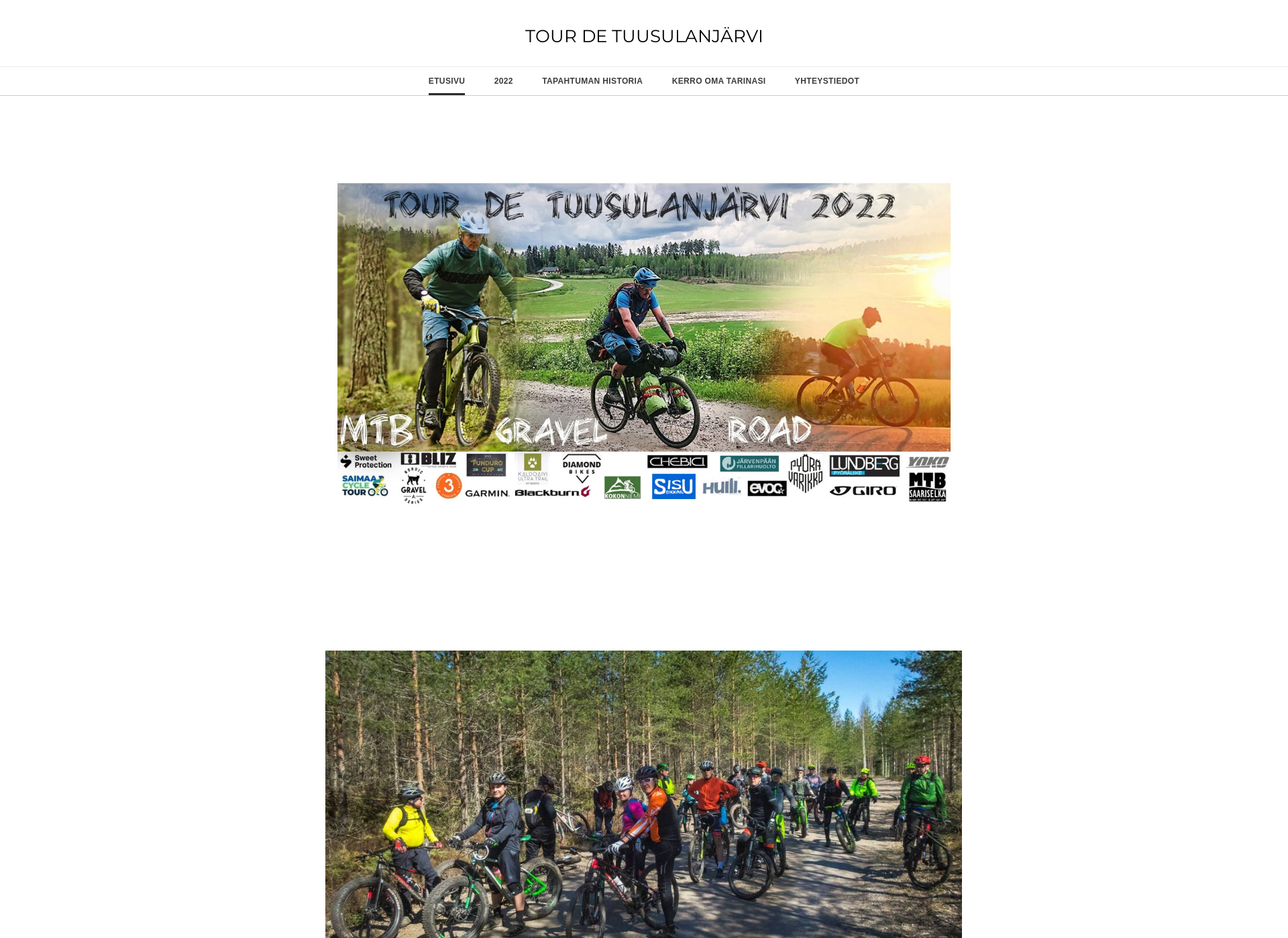 Screenshot for tourdetuusulanjarvi.fi