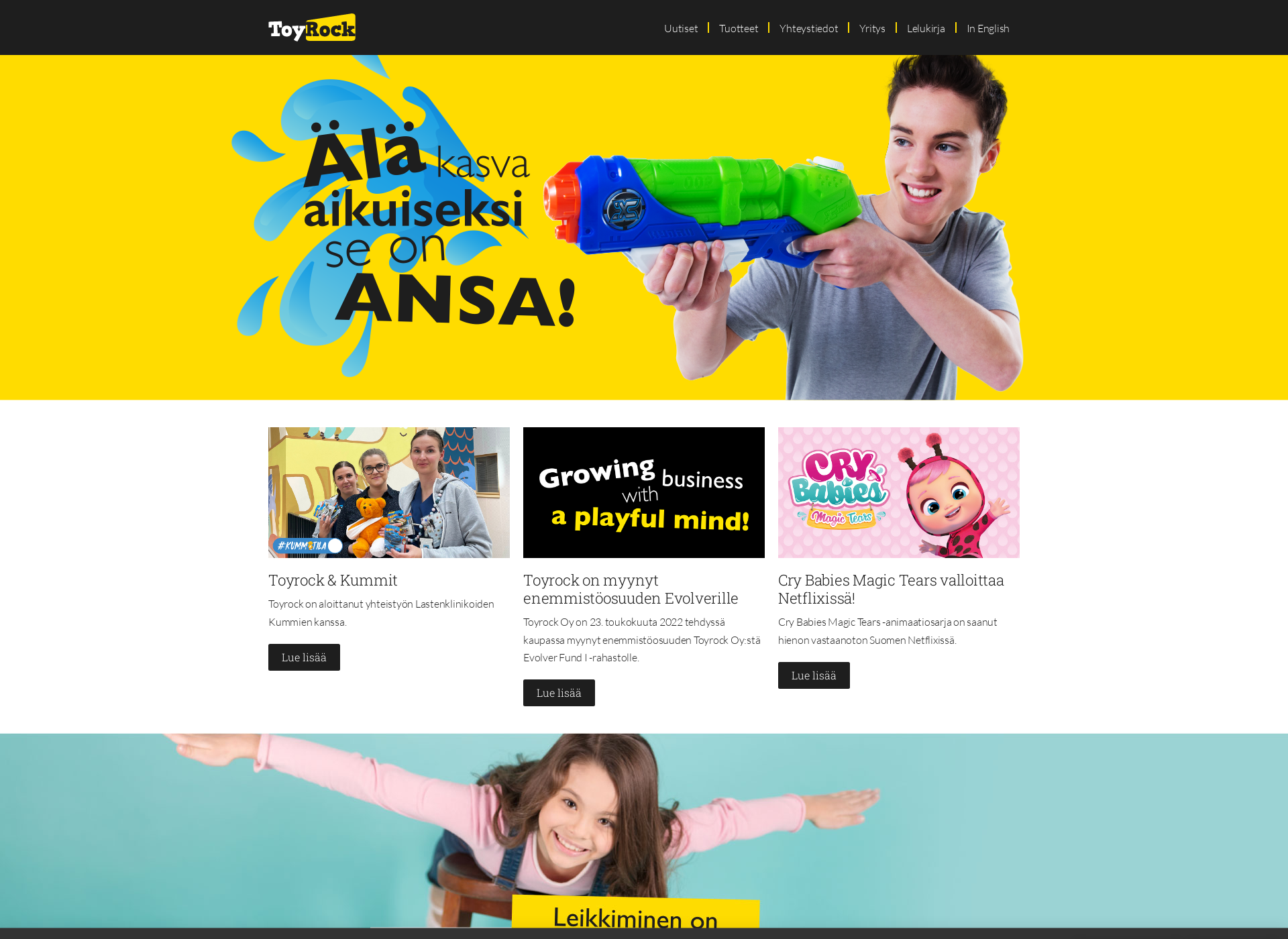 Screenshot for toyrock.fi