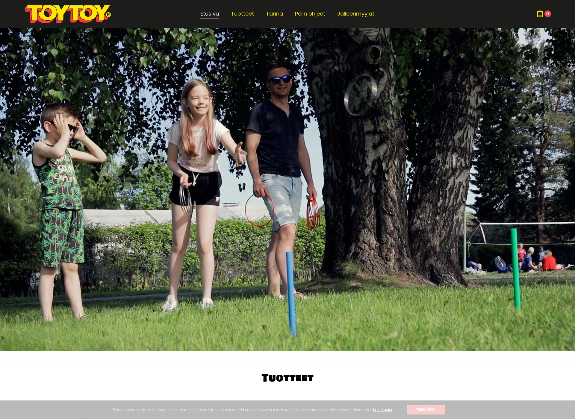 Screenshot for toytoy.fi