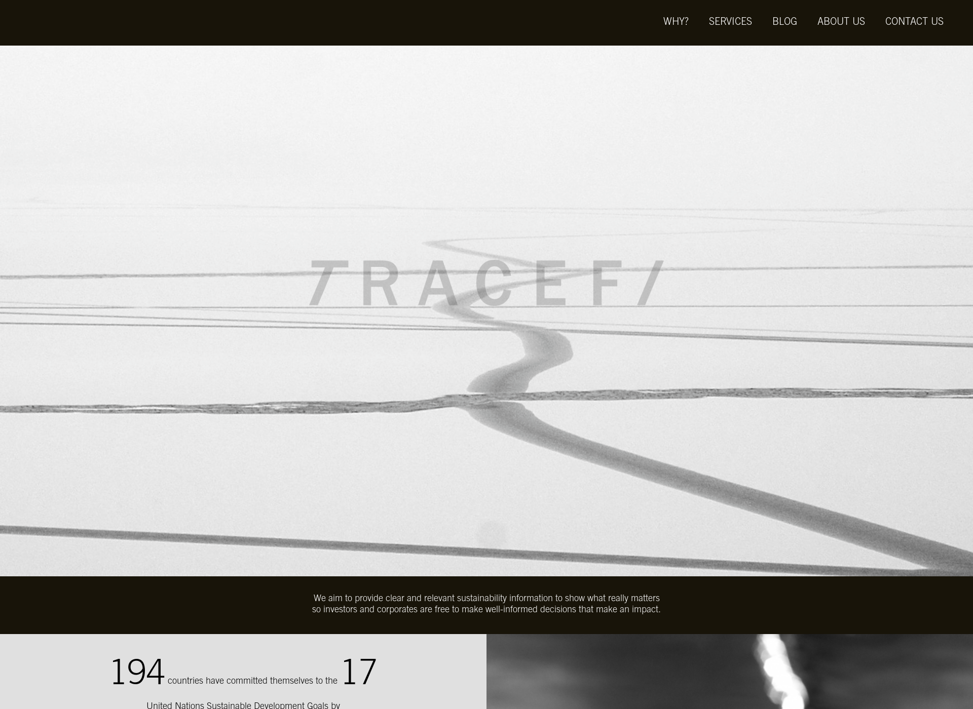 Skärmdump för tracefi.fi