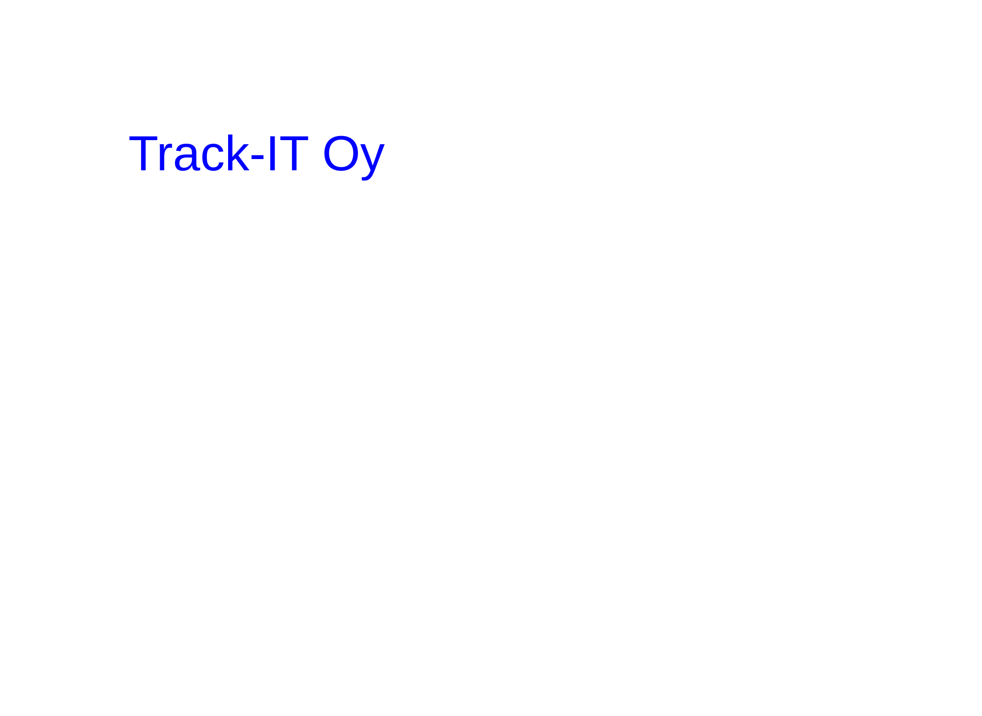 Screenshot for trackit.fi