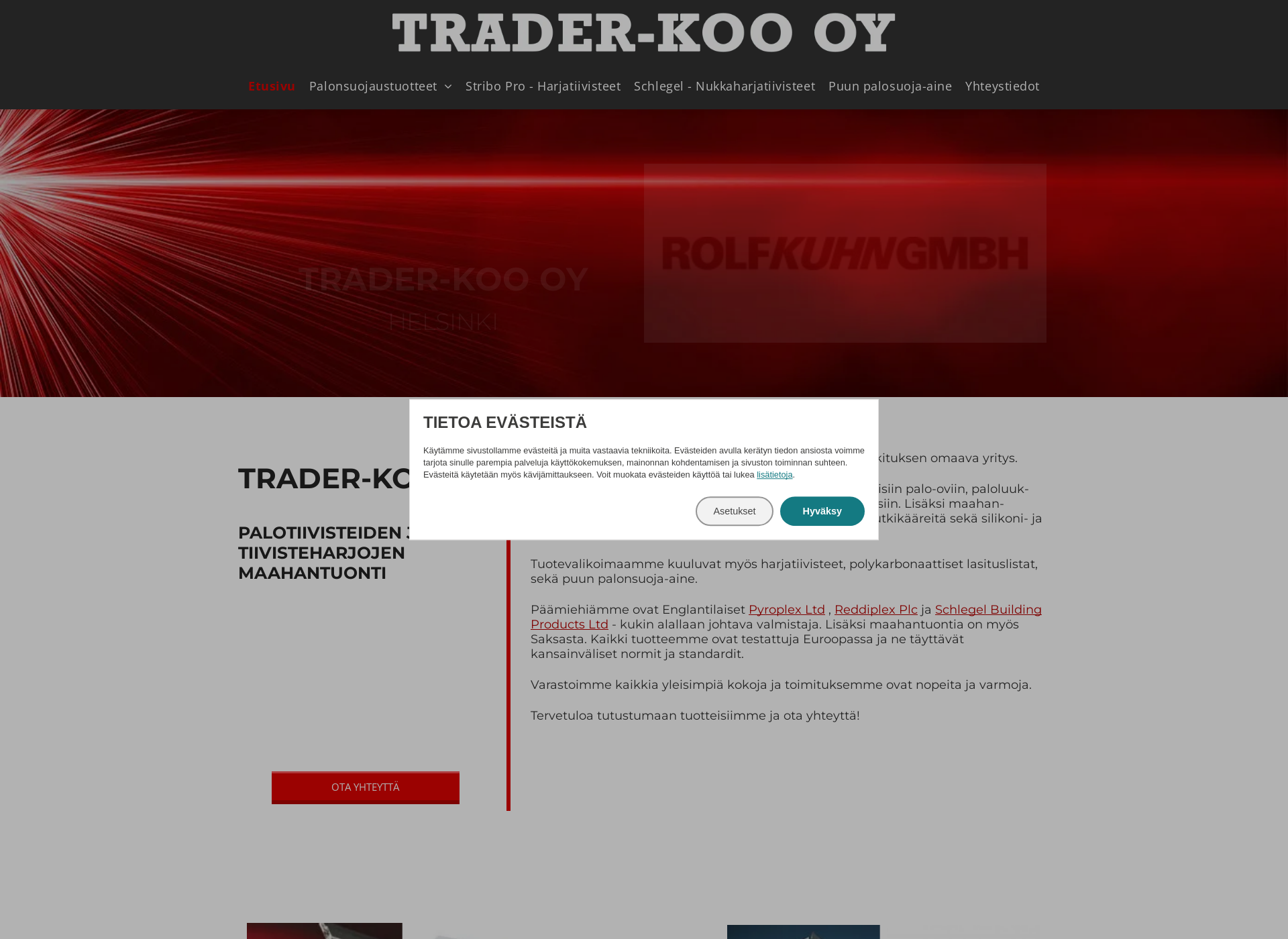 Skärmdump för trader-koo.com