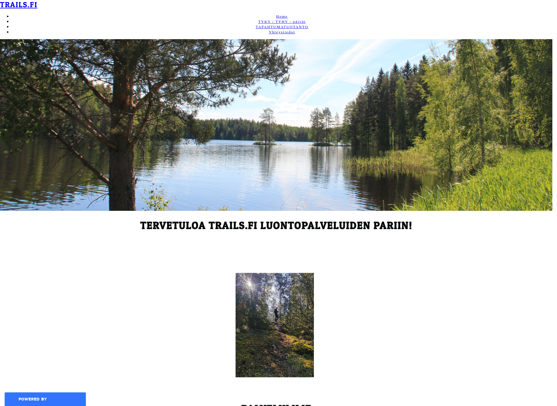 Screenshot for trails.fi