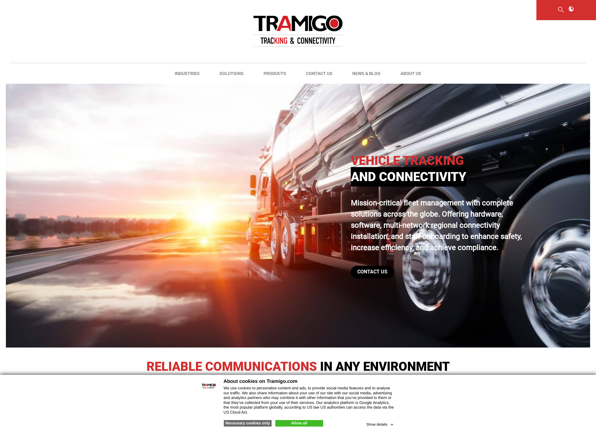 Screenshot for tramigo.net