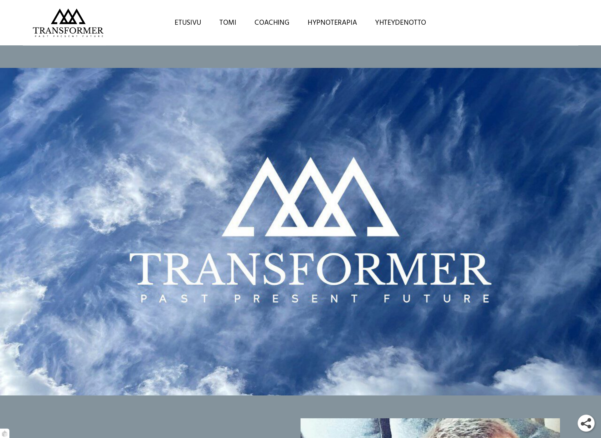 Skärmdump för transformer.fi