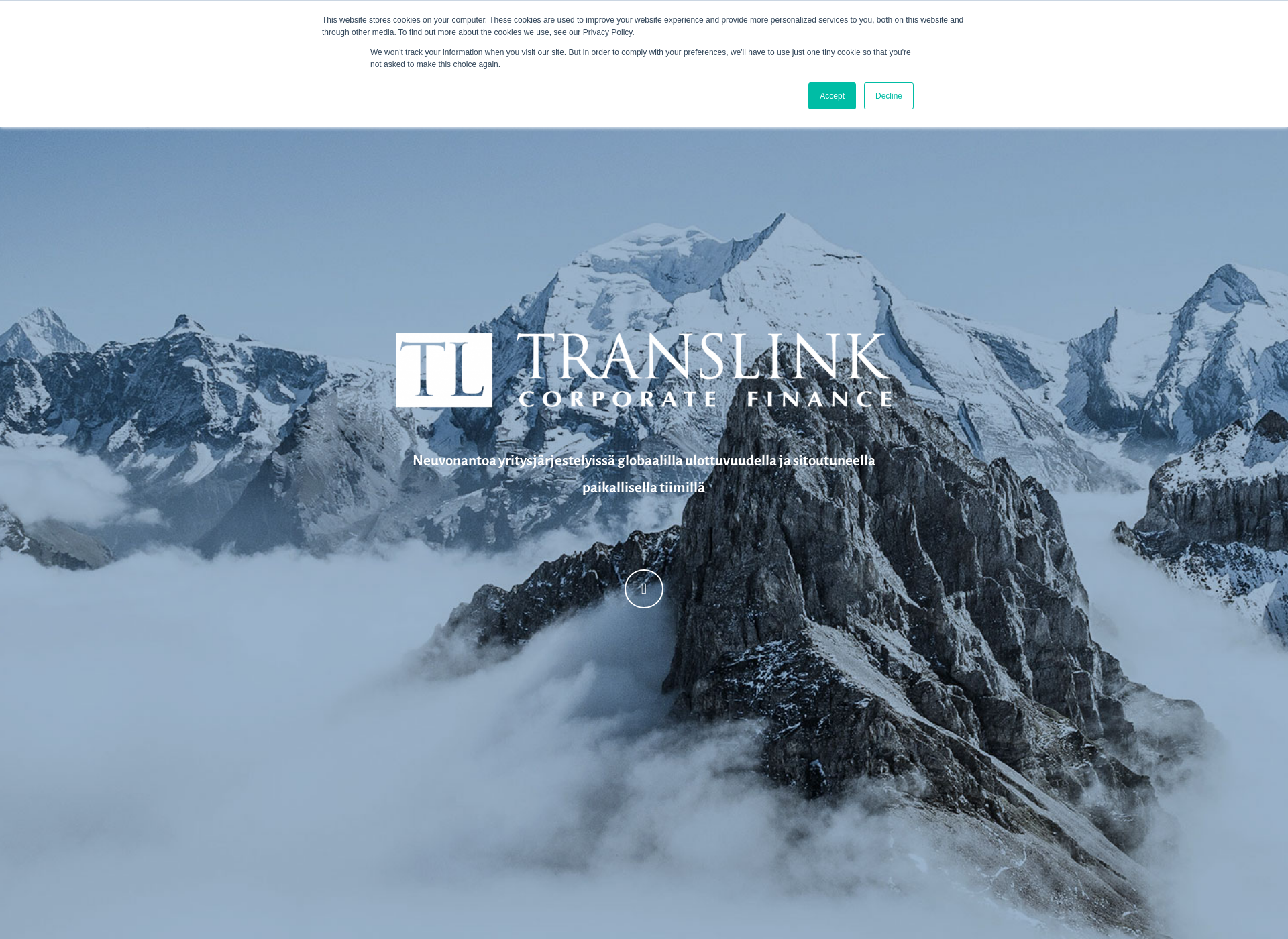Screenshot for translink-int.fi