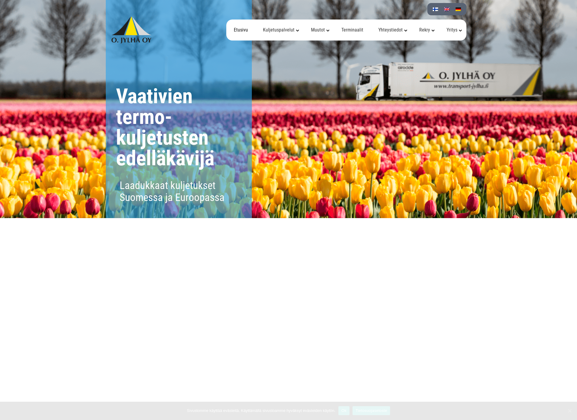Screenshot for transportjylha.fi