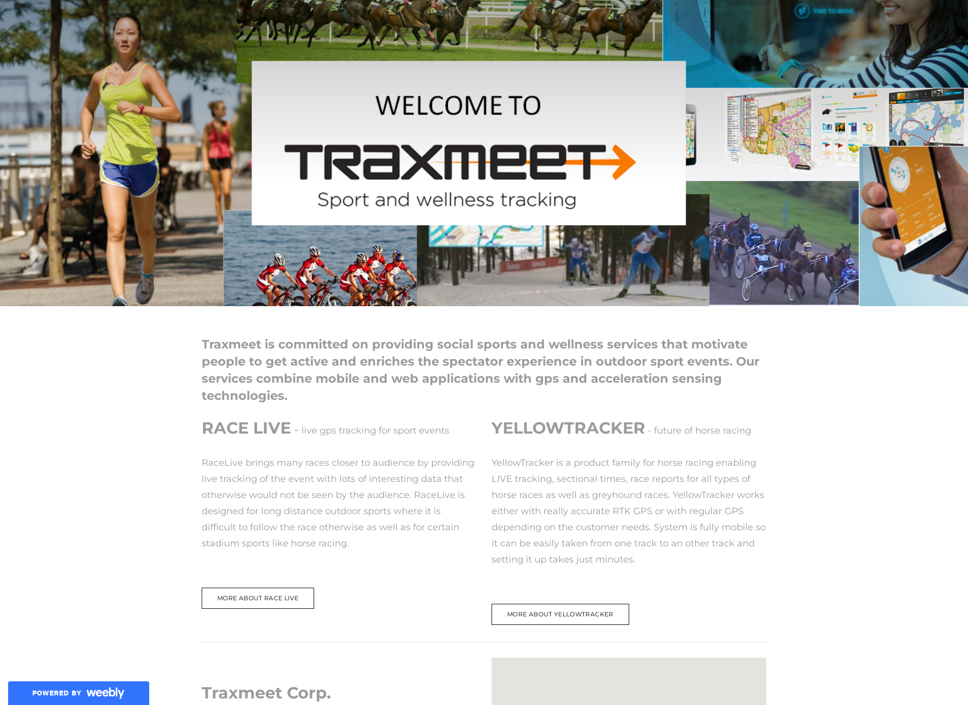 Screenshot for traxmeet.com