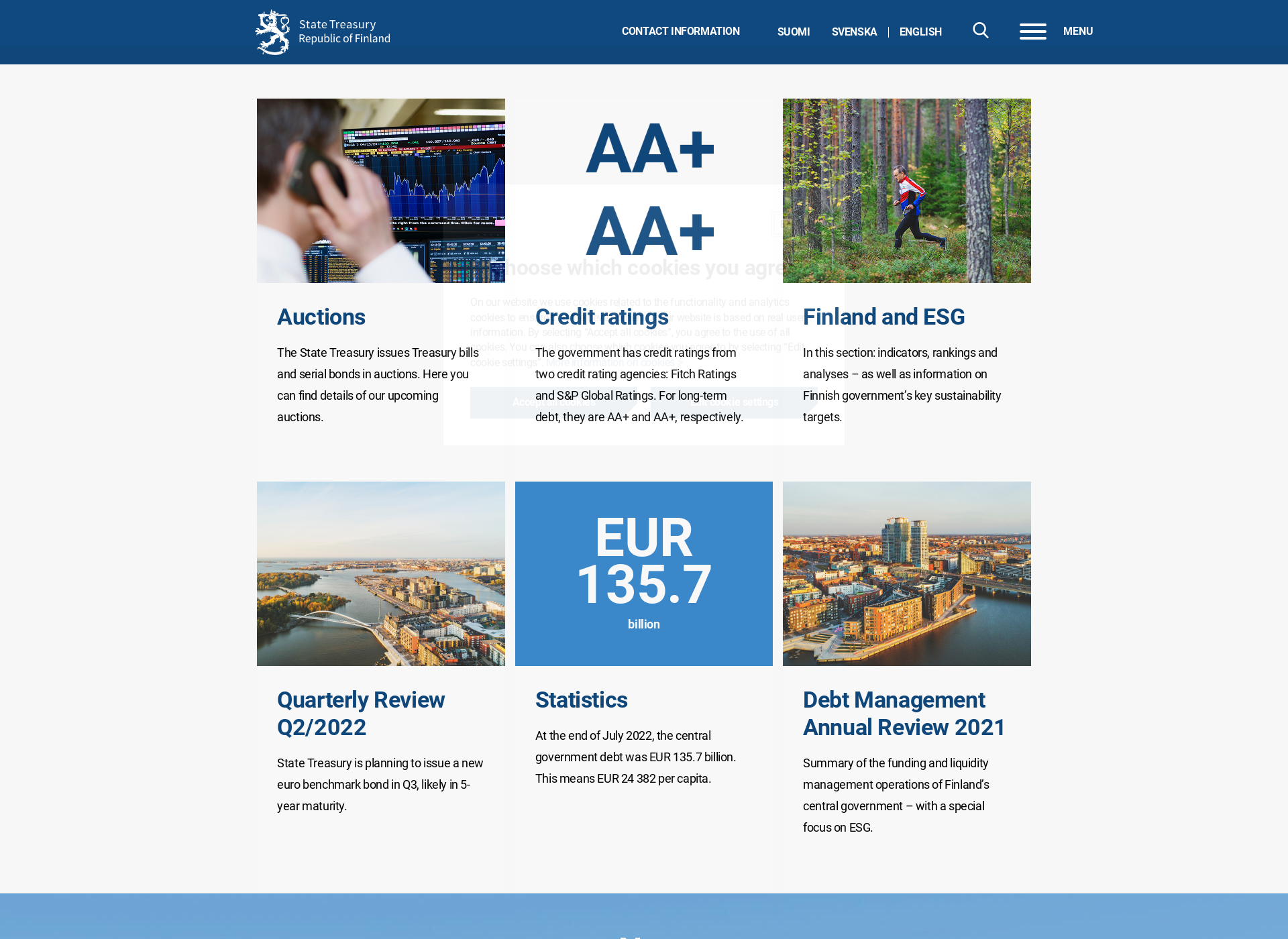 Skärmdump för treasuryfinland.fi