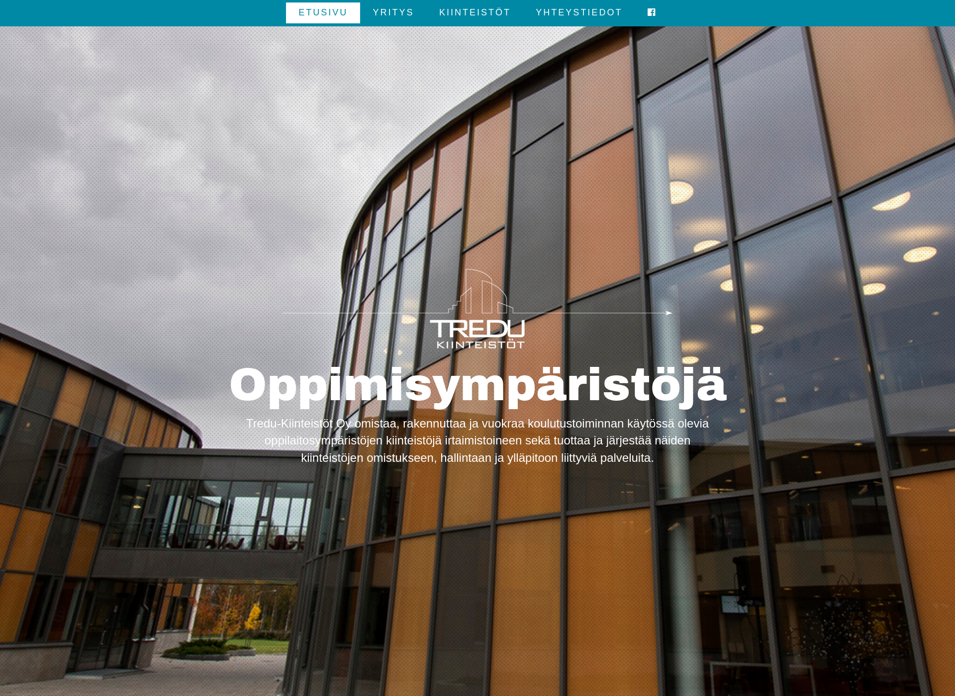 Skärmdump för tredu-kiinteistot.fi