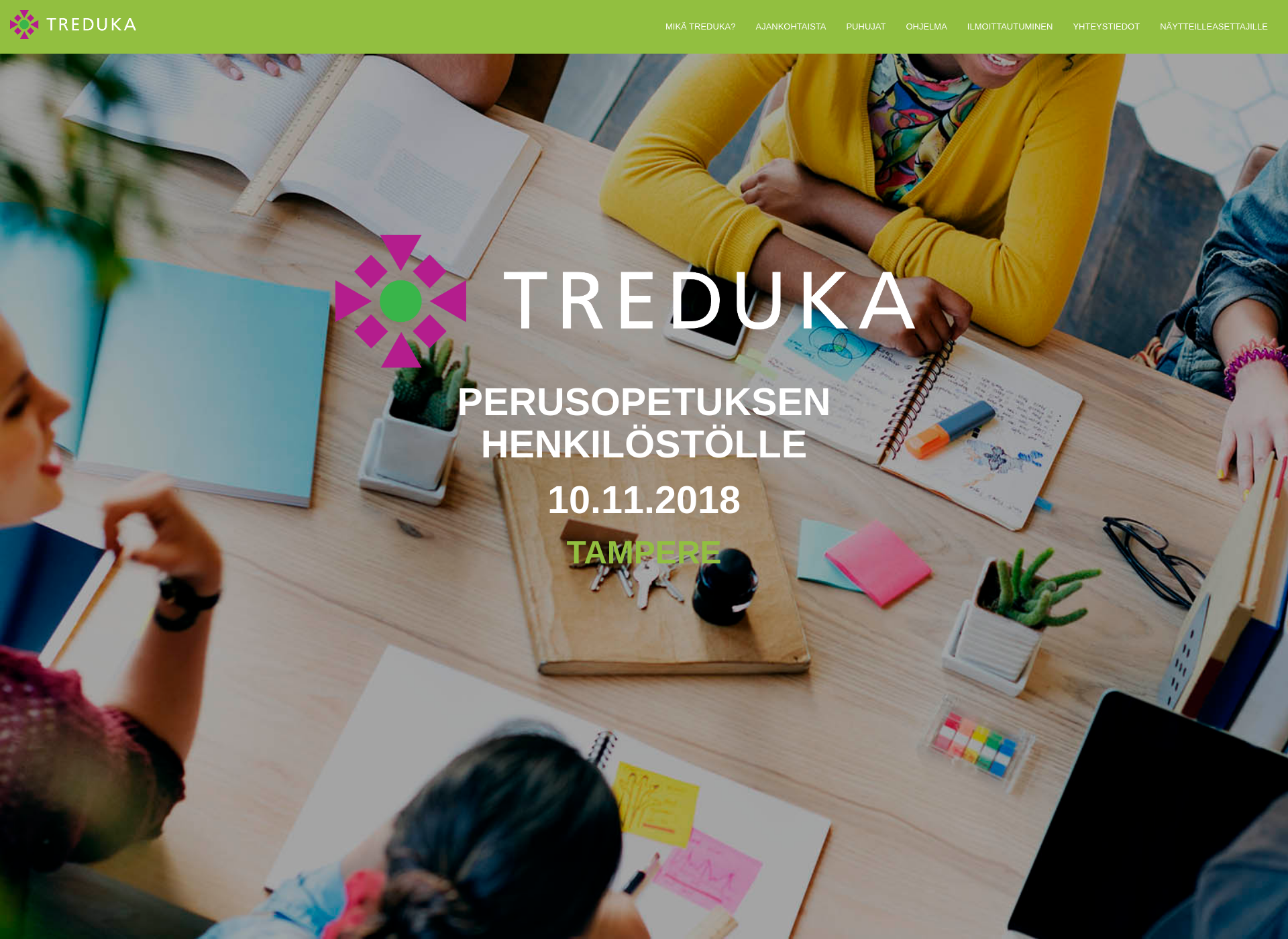 Screenshot for treduka.fi