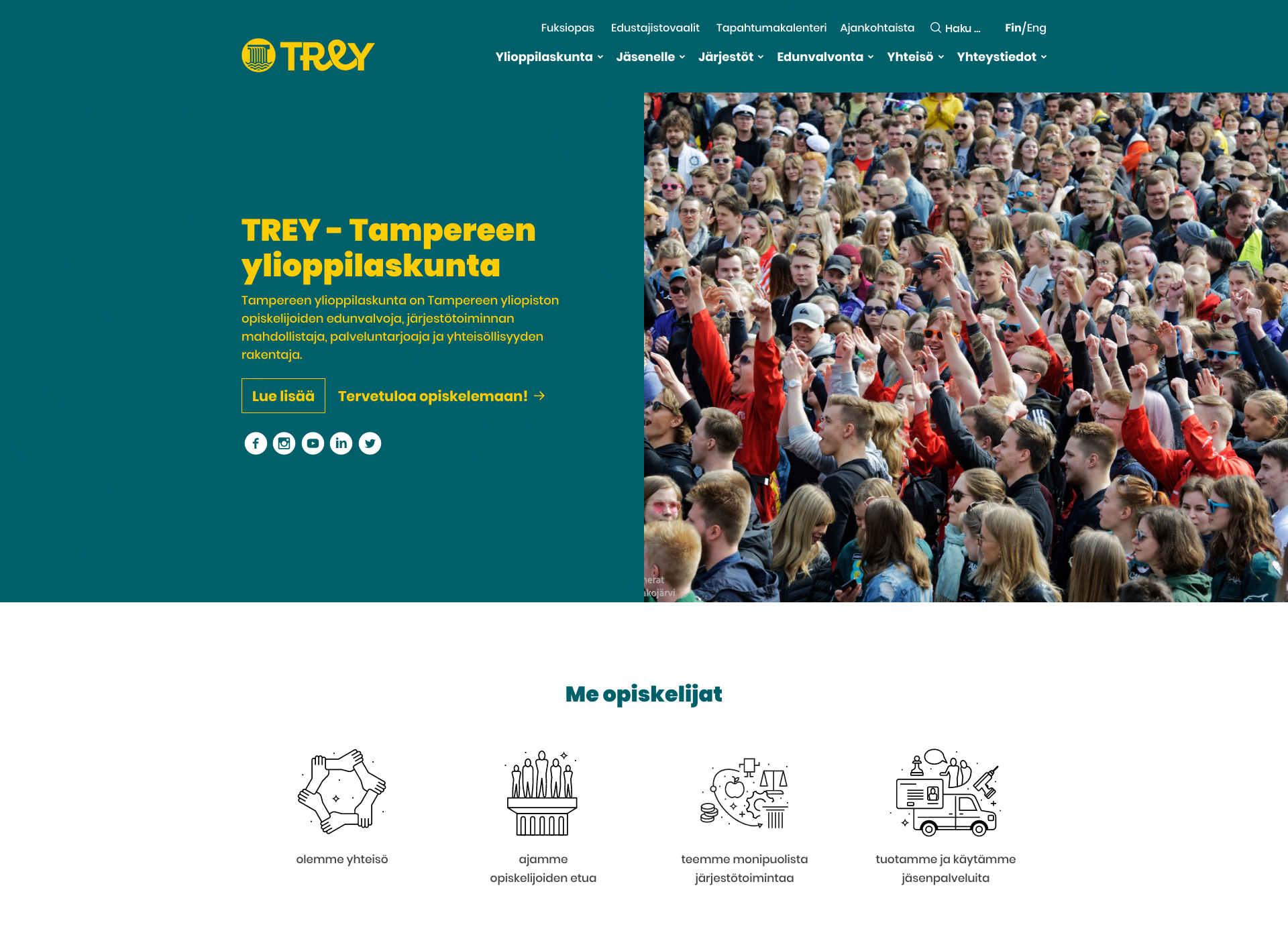 Screenshot for treyy.fi
