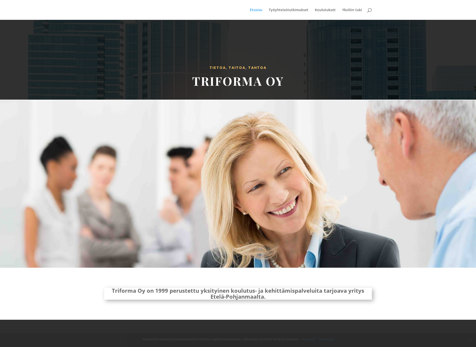 Screenshot for triforma.fi