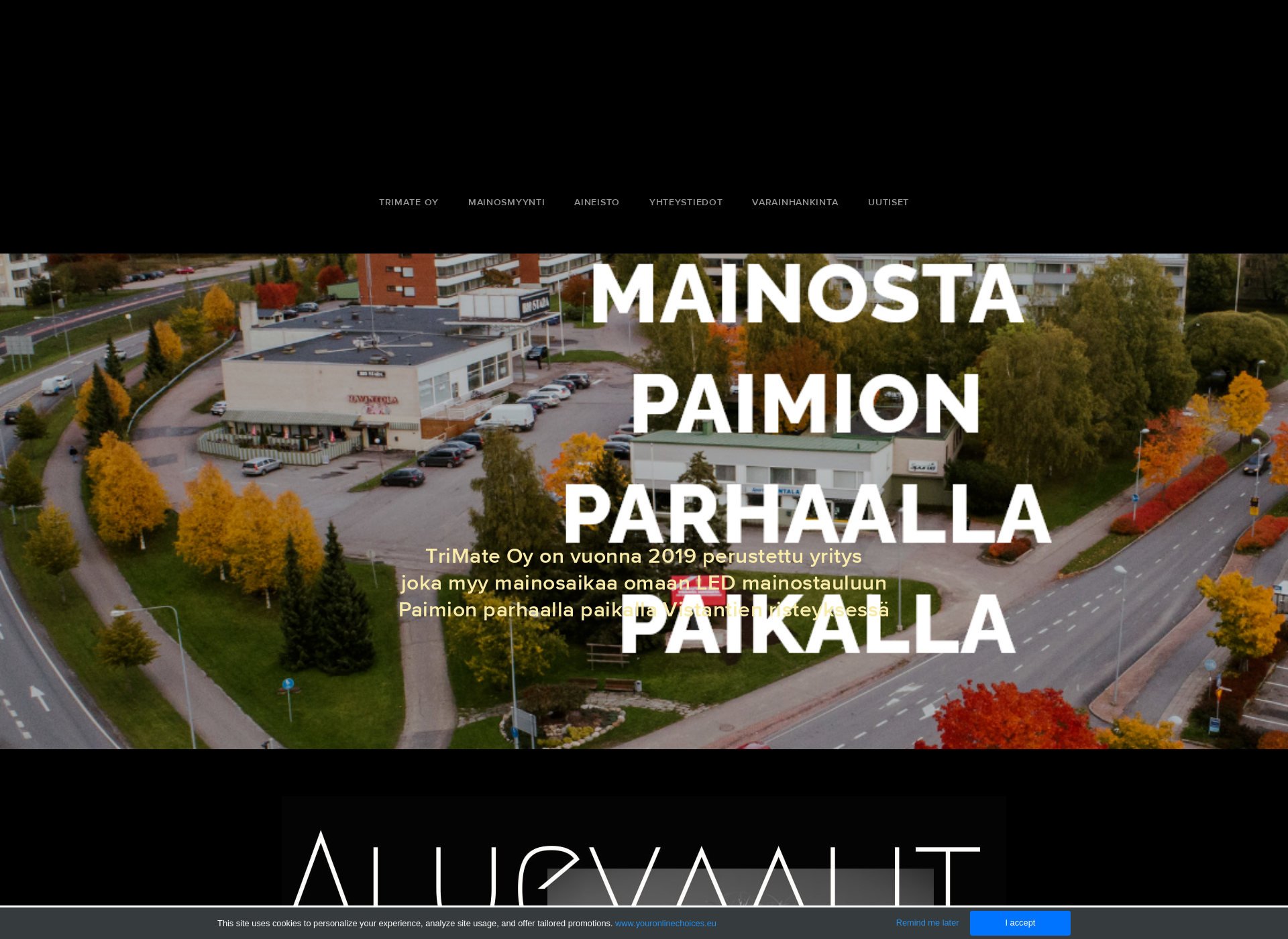 Screenshot for trimate.fi