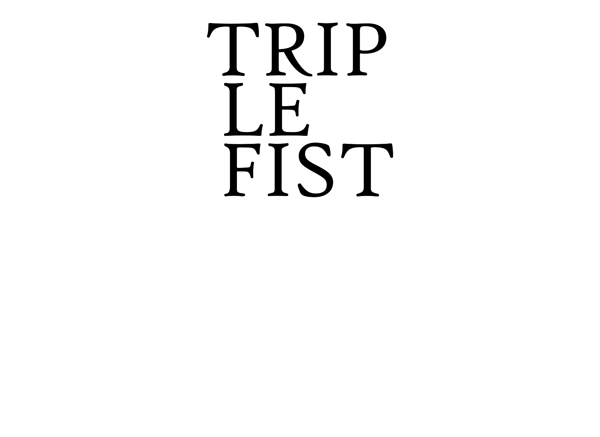 Screenshot for triplefistmusic.com