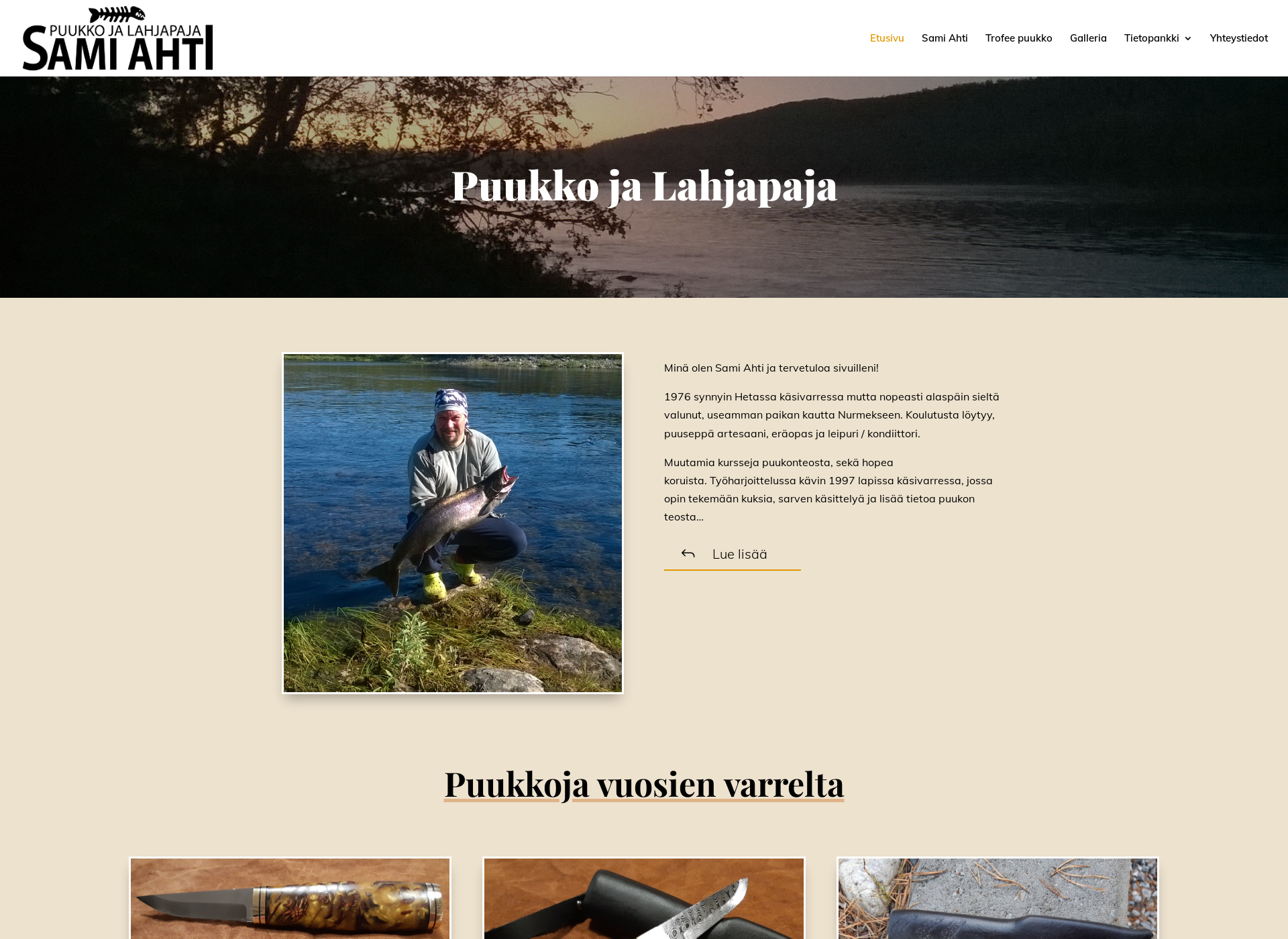 Screenshot for trofeepuukko.fi