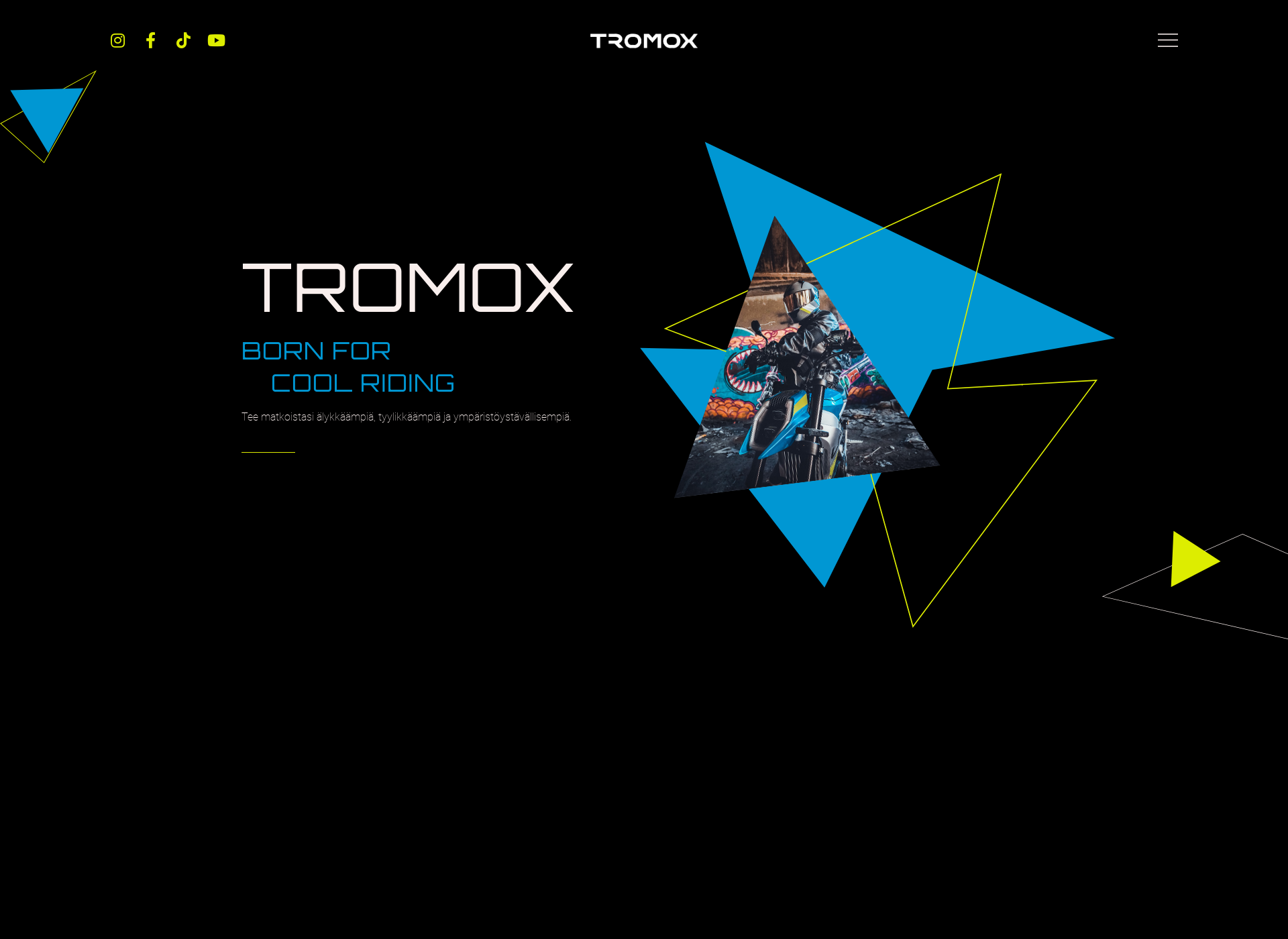 Skärmdump för tromox.fi