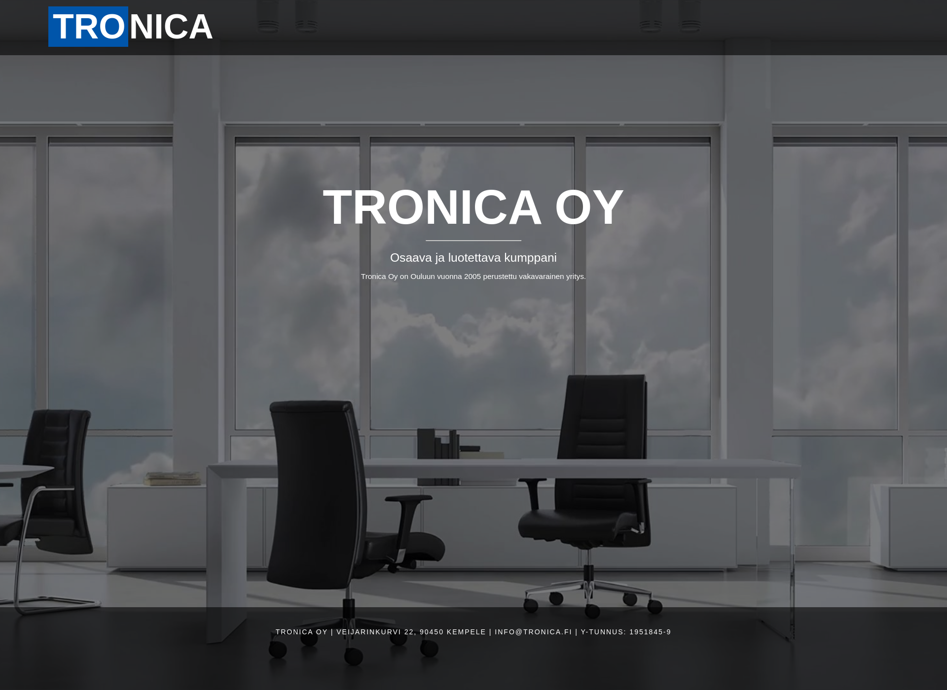 Screenshot for tronica.fi