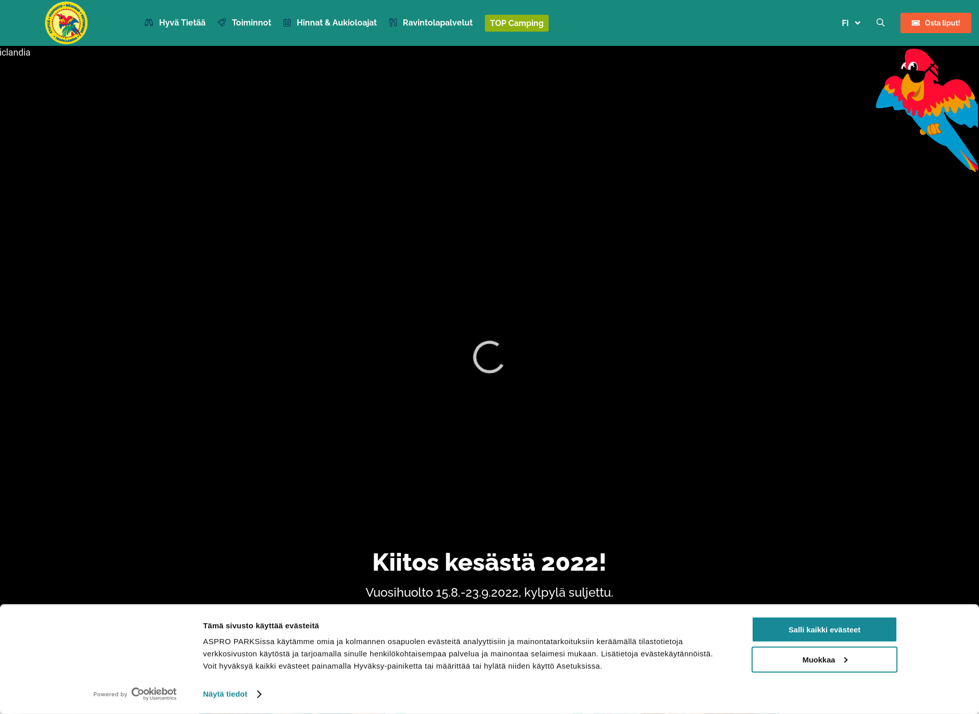 Screenshot for tropiclandia.fi