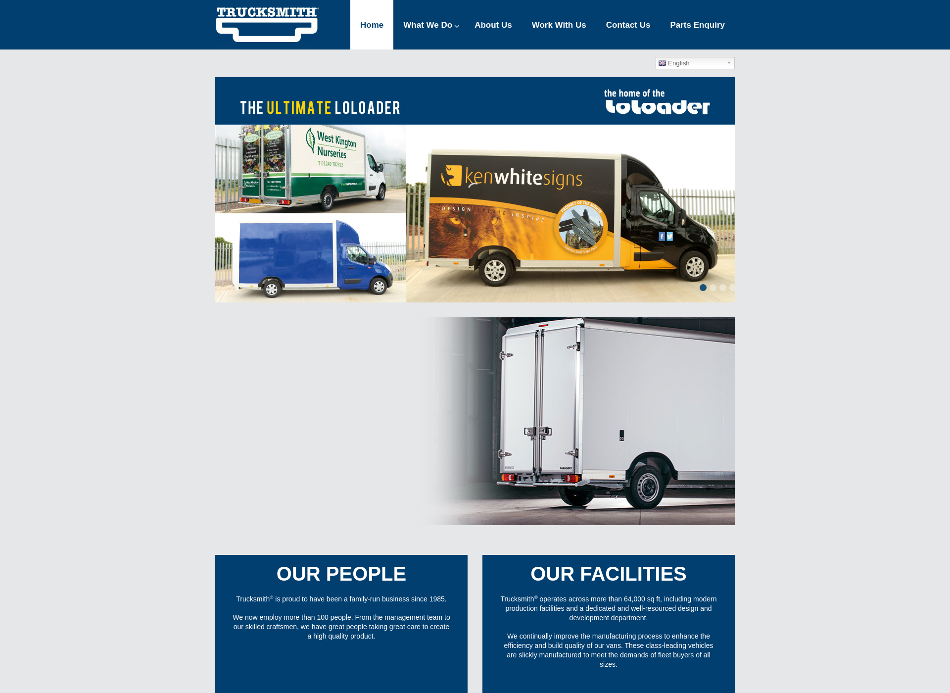 Screenshot for trucksmith.fi