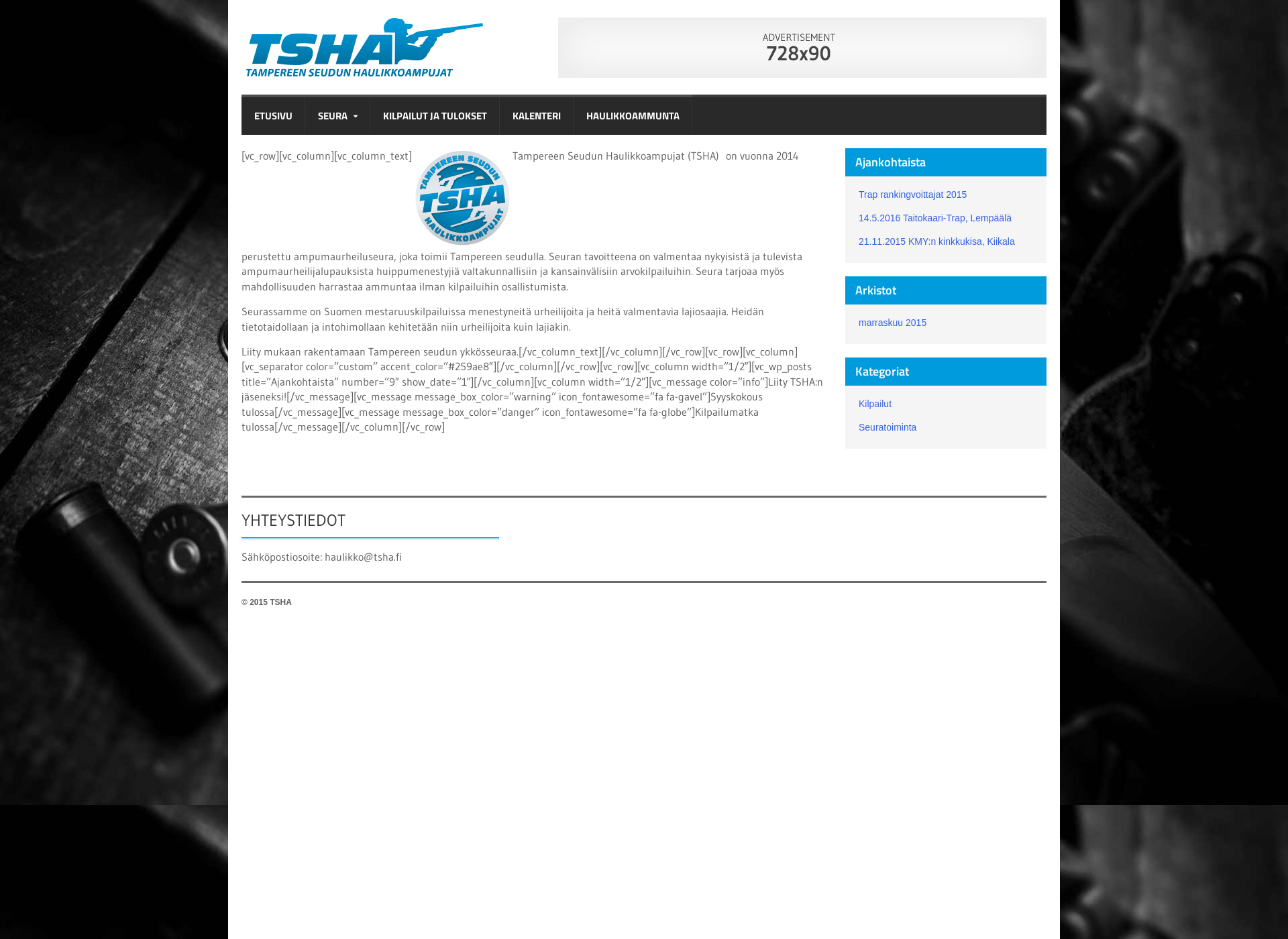 Screenshot for tsha.fi