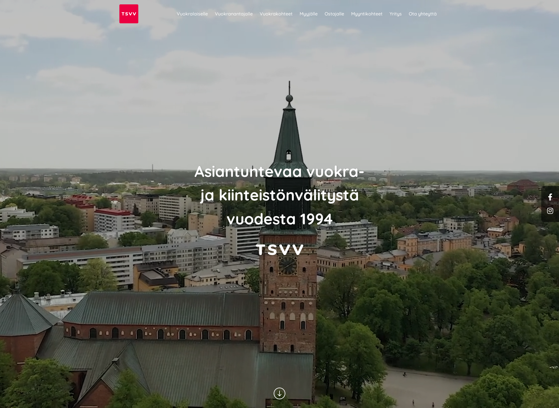 Screenshot for tsvv.fi