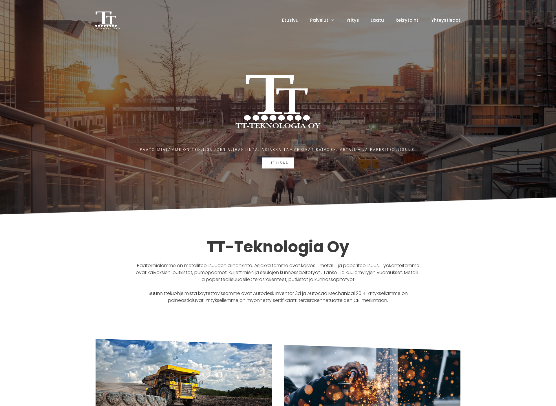 Screenshot for tt-teknologia.fi