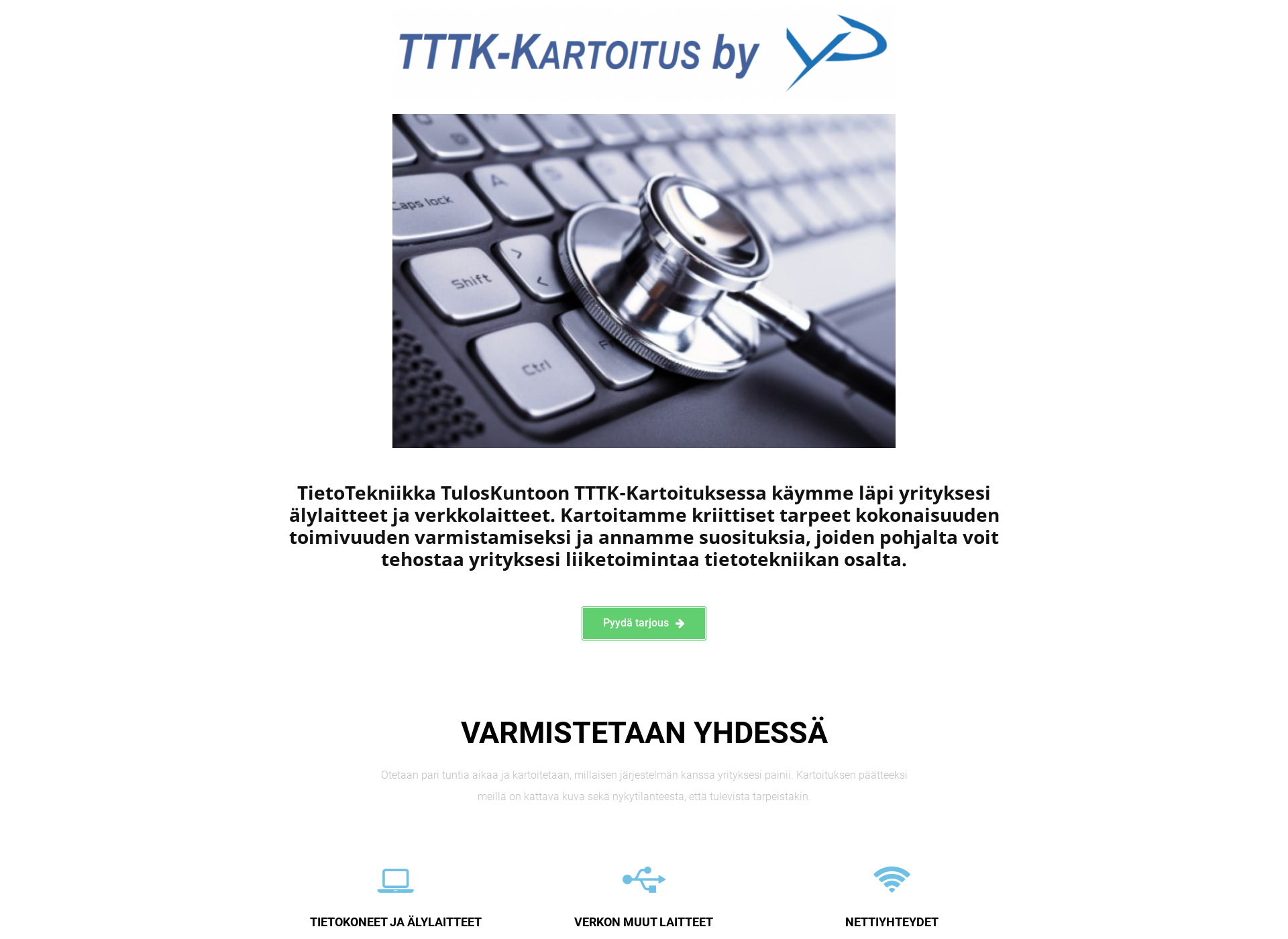 Screenshot for tttk.fi