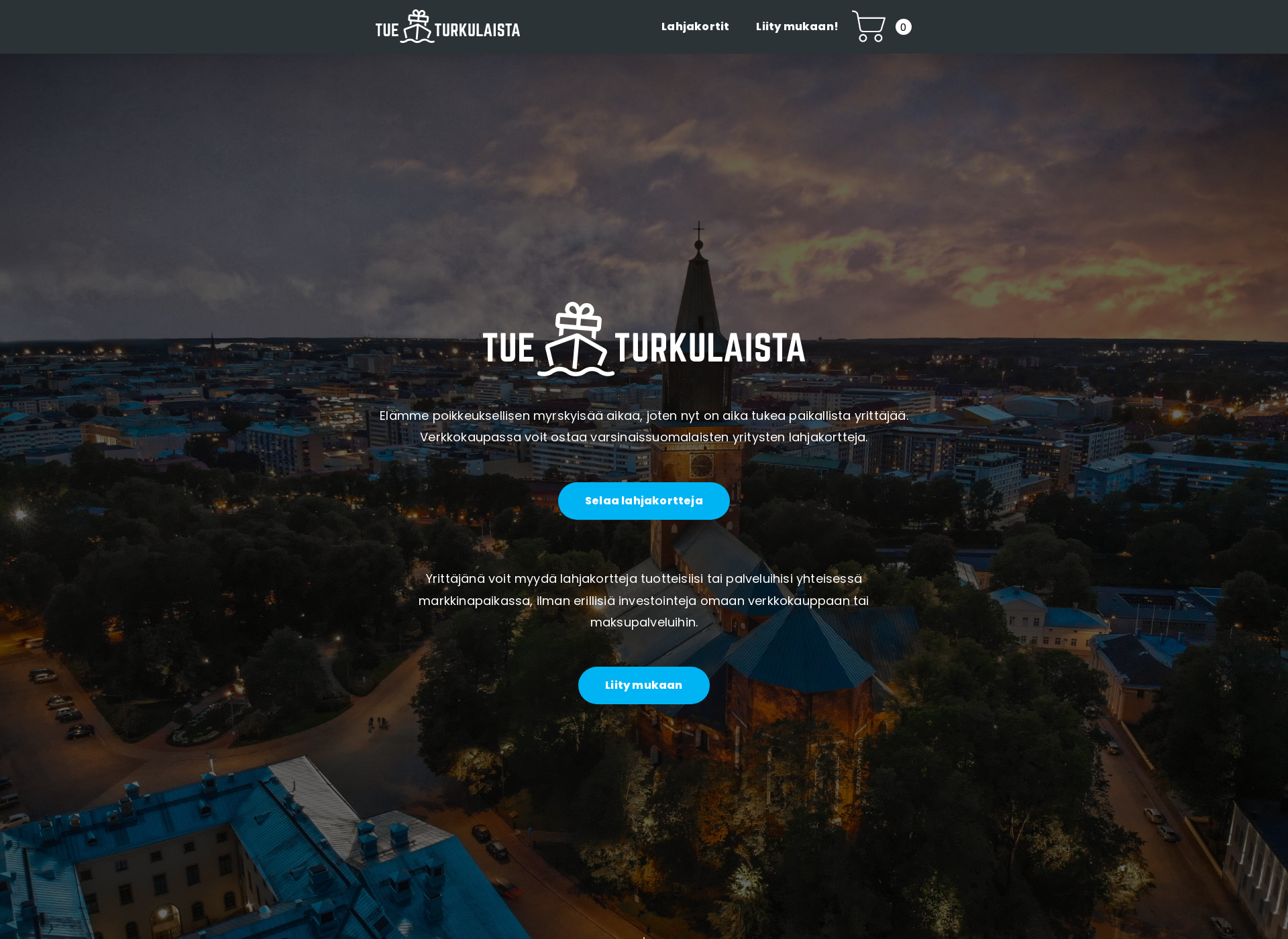 Screenshot for tueturkulaista.fi