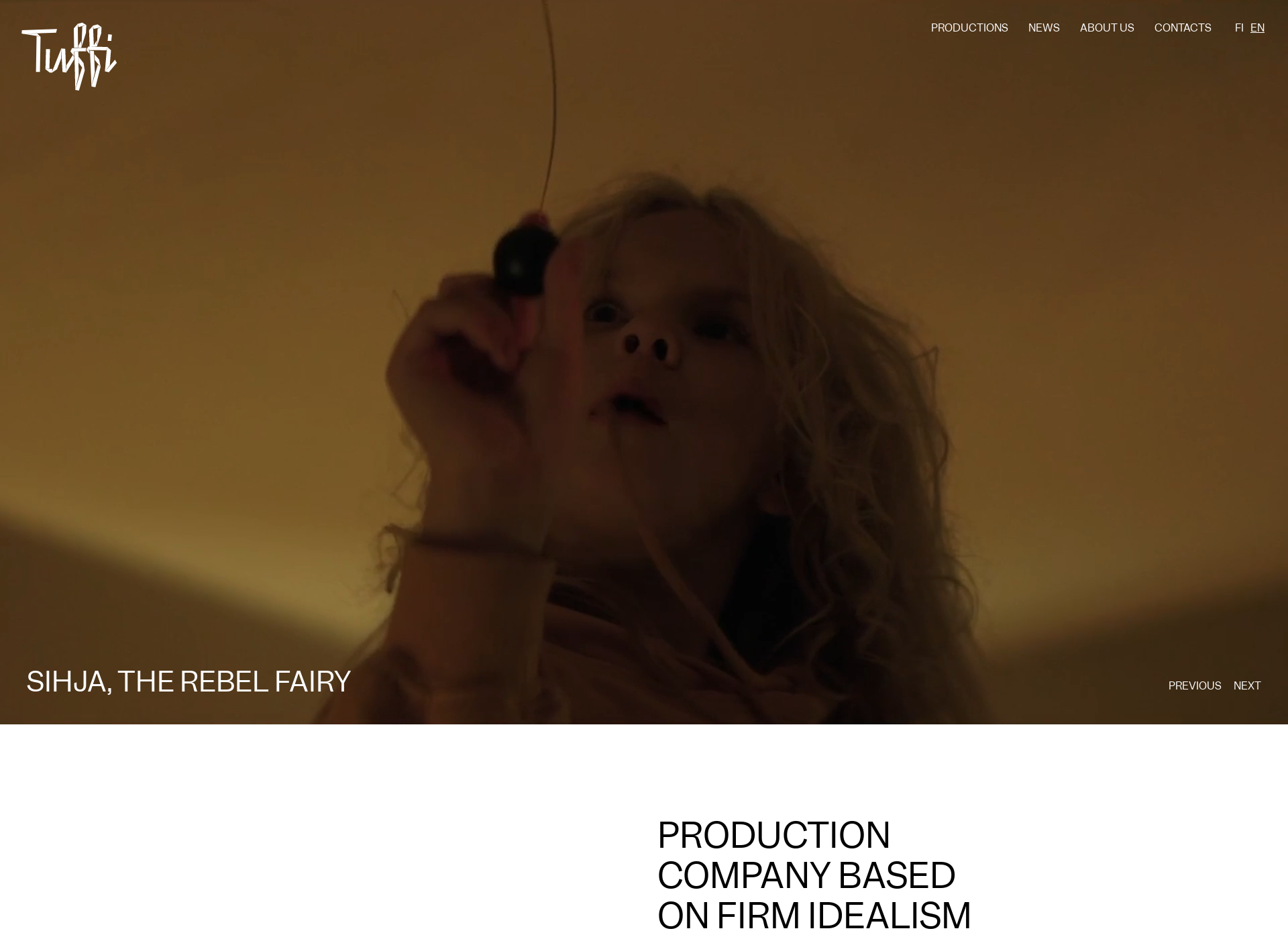 Screenshot for tuffifilms.com