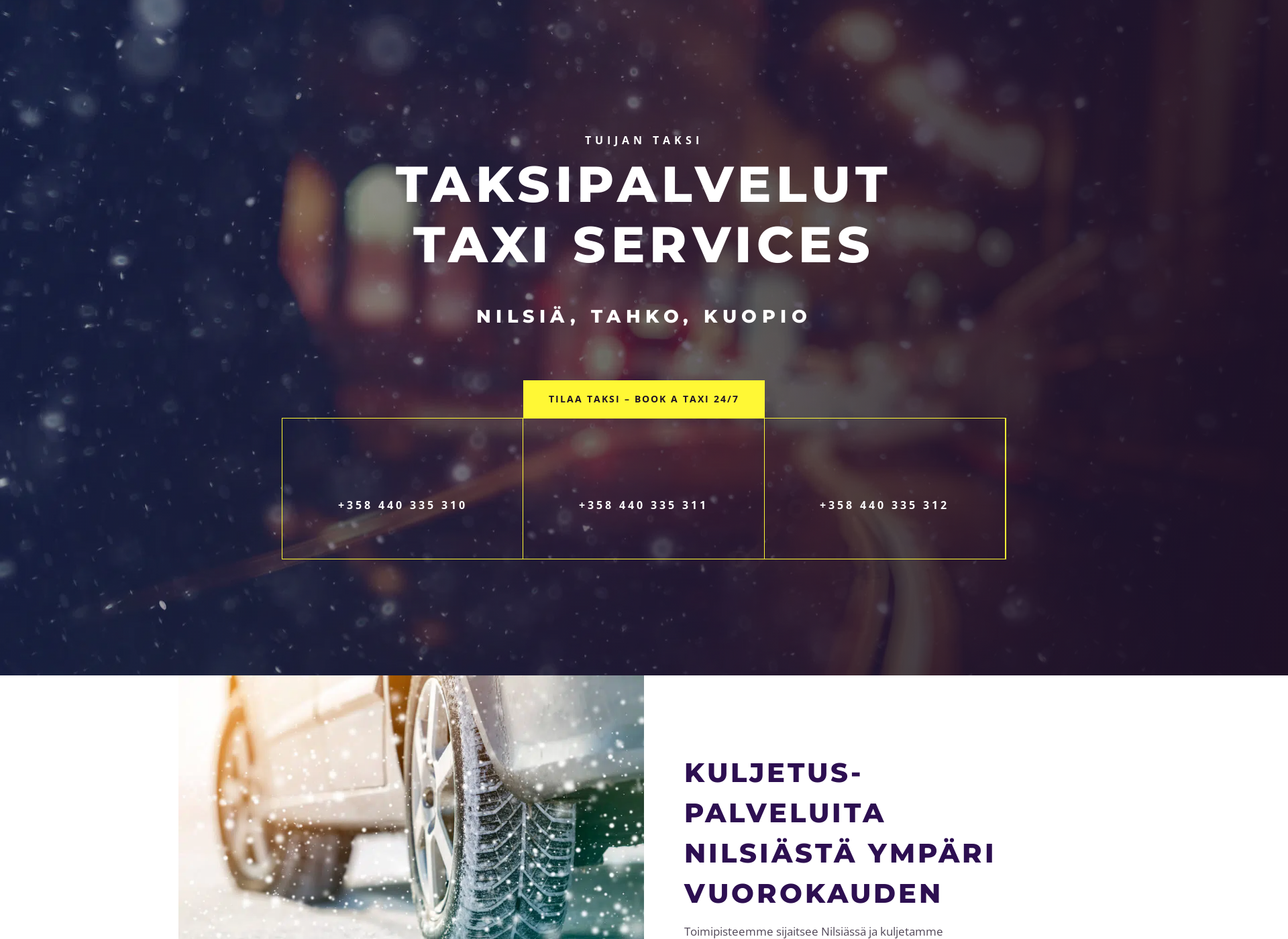 Näyttökuva tuijantaksi.fi