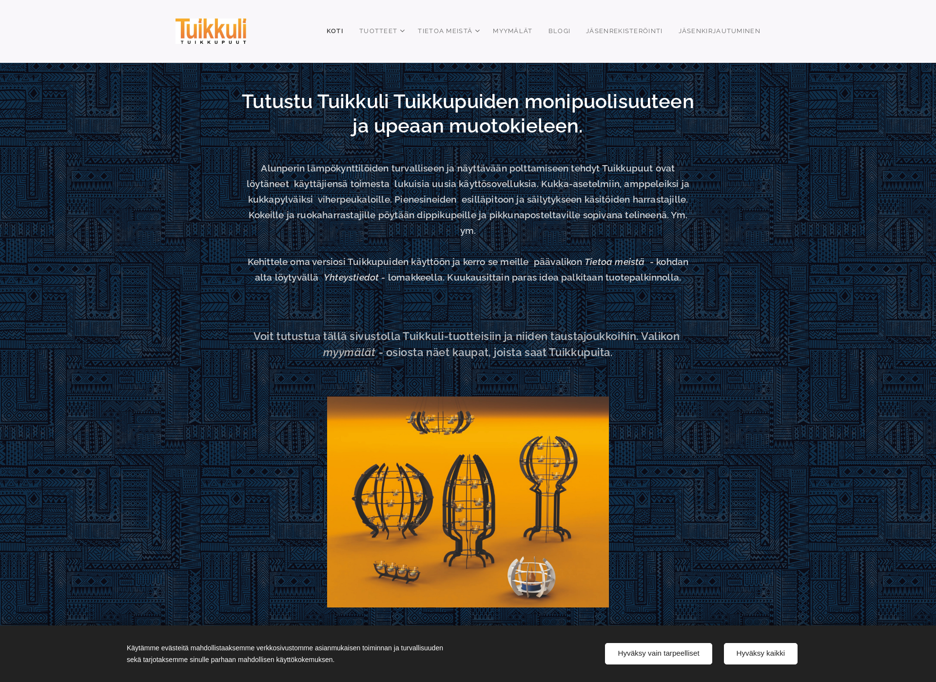 Screenshot for tuikkuli.fi