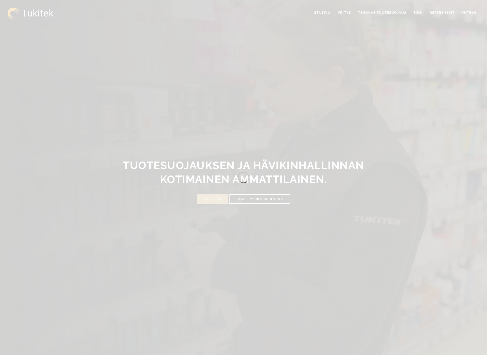 Screenshot for tukitek.fi