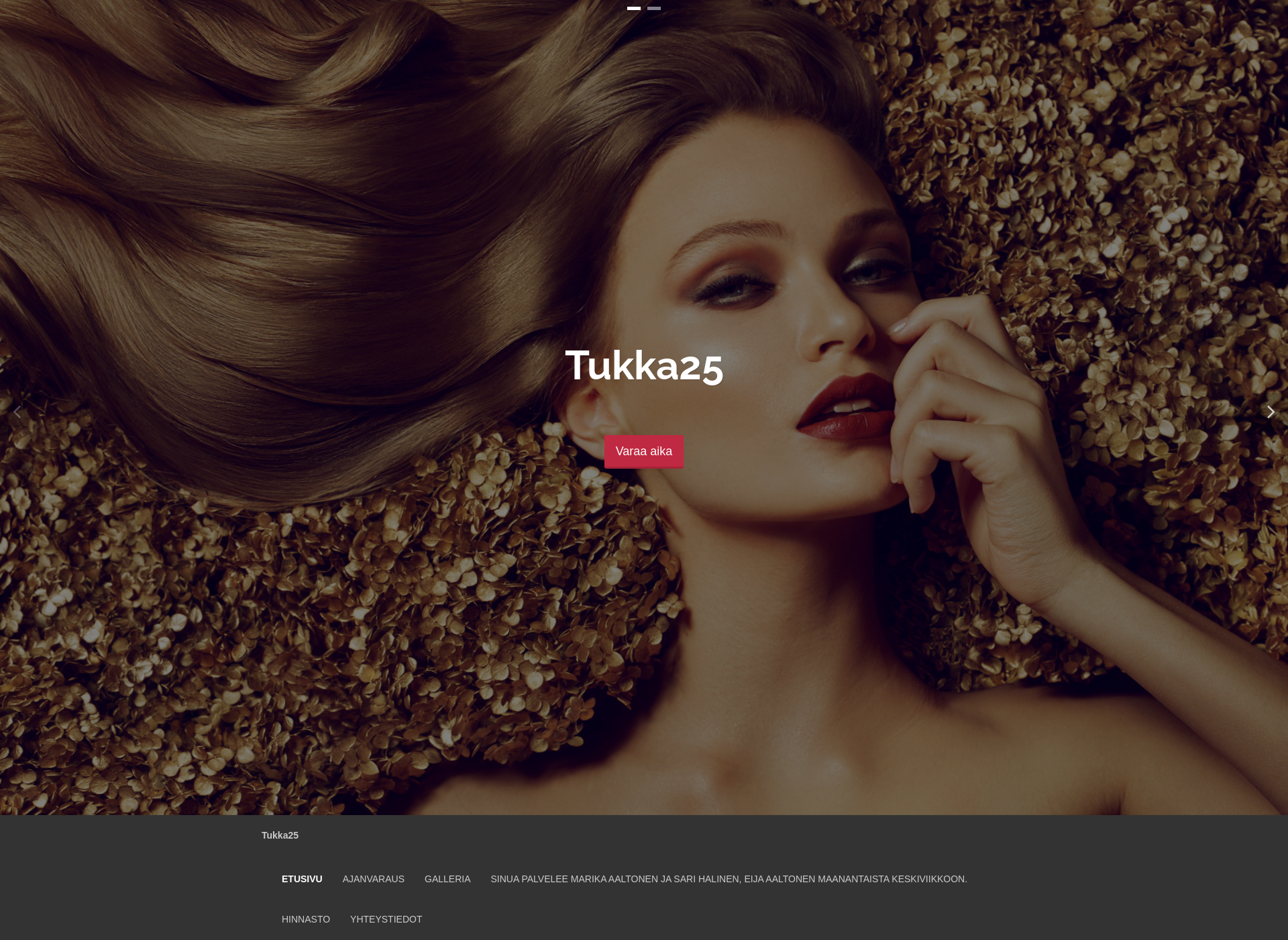 Screenshot for tukka25.fi
