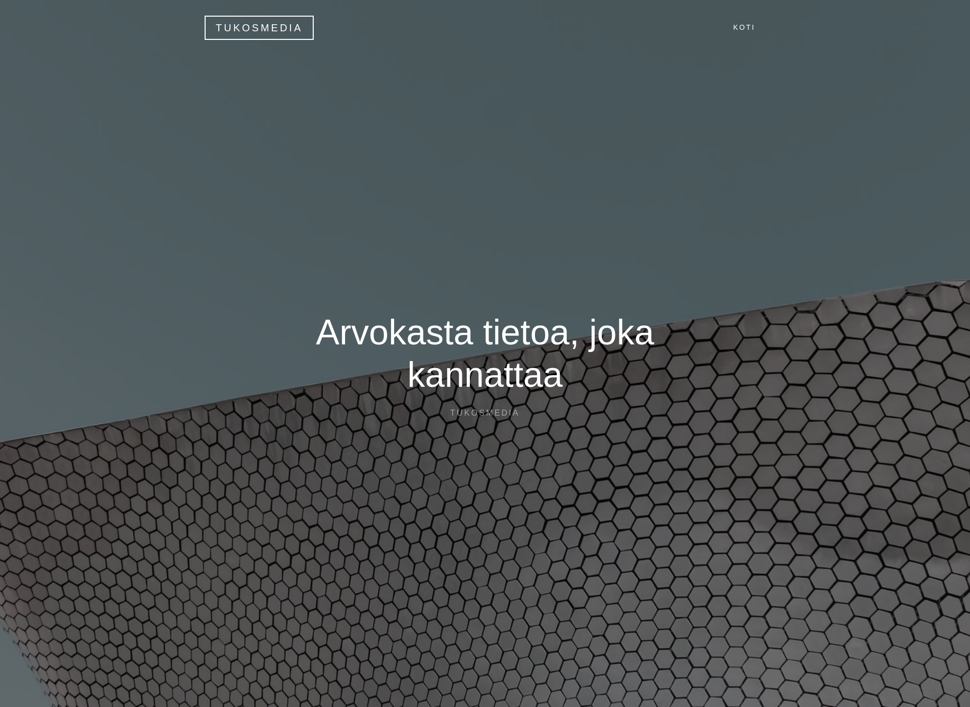 Screenshot for tukosmedia.fi